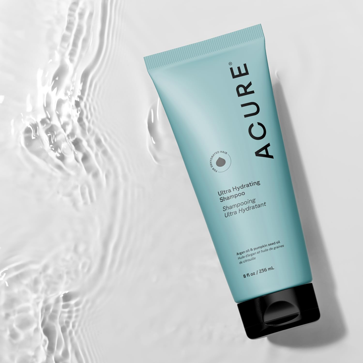 Acure Ultra Hydrating Shampoo - Moisturizing Shampoo for Women & Men, Moisturize and Soften Fine, Dry, Damaged, Color Treated Hair & Scalp w/ Argan Oil, Vegan, Paraben Free, Sulfate Free - 8 fl oz view 4