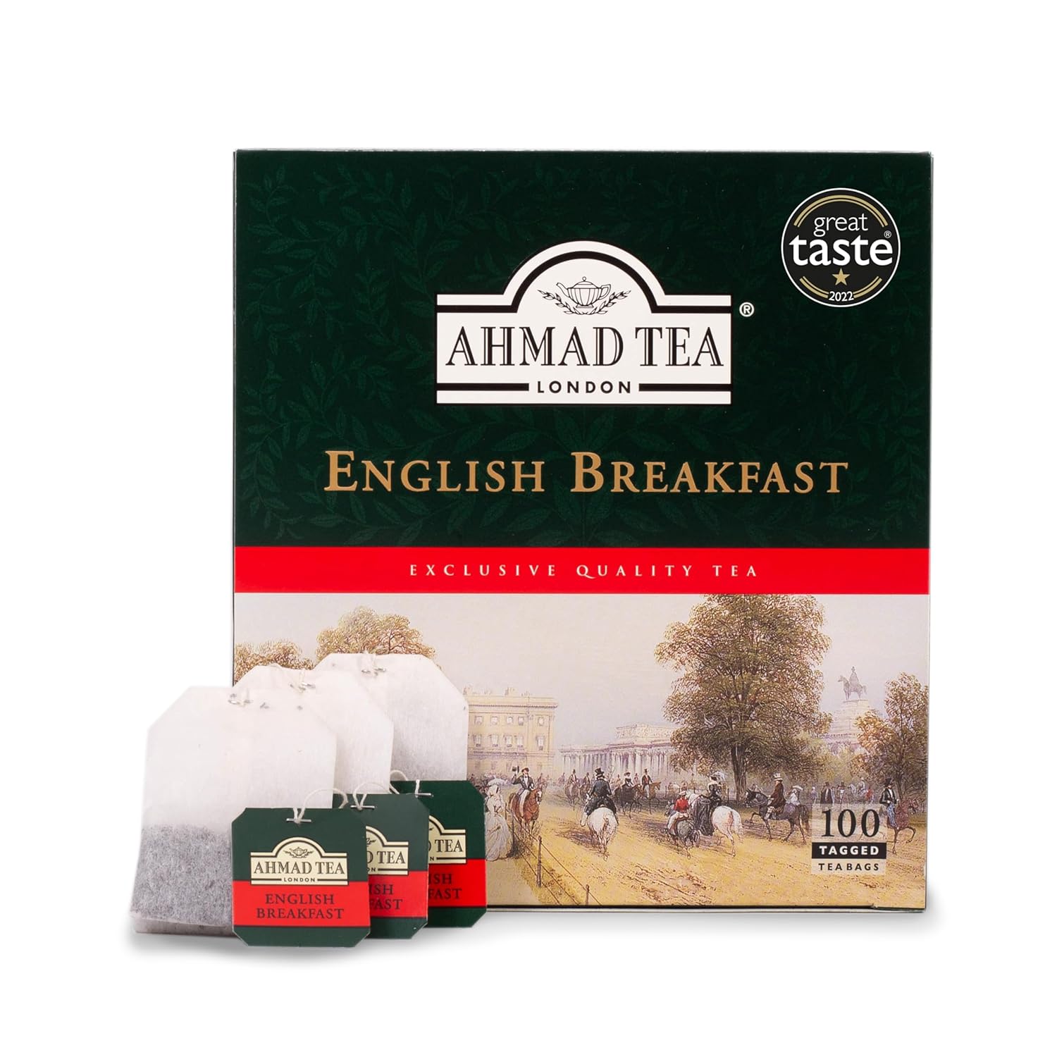 Ahmad Tea Black Tea, English Breakfast Teabags - Caffeinated and Sugar-Free view 4