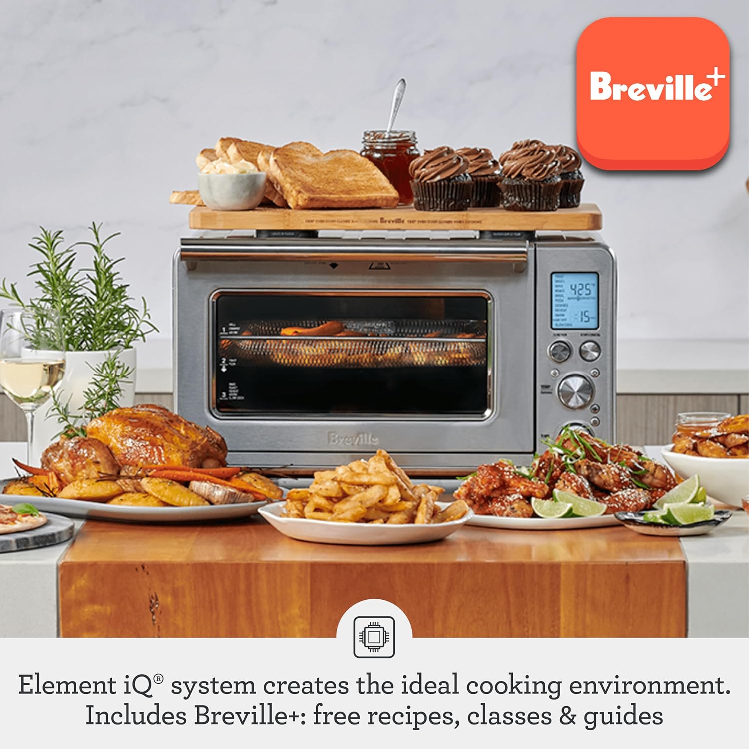 Breville BOV860BSS Smart Oven Air Fryer and Convection Oven view 2