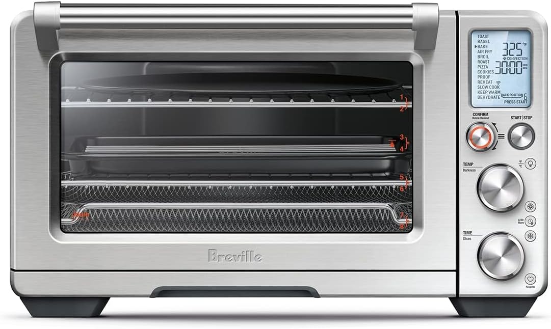 Breville BOV950BSS Joule Smart Oven Air Fryer Pro Countertop Oven, Brushed Stainless Steel