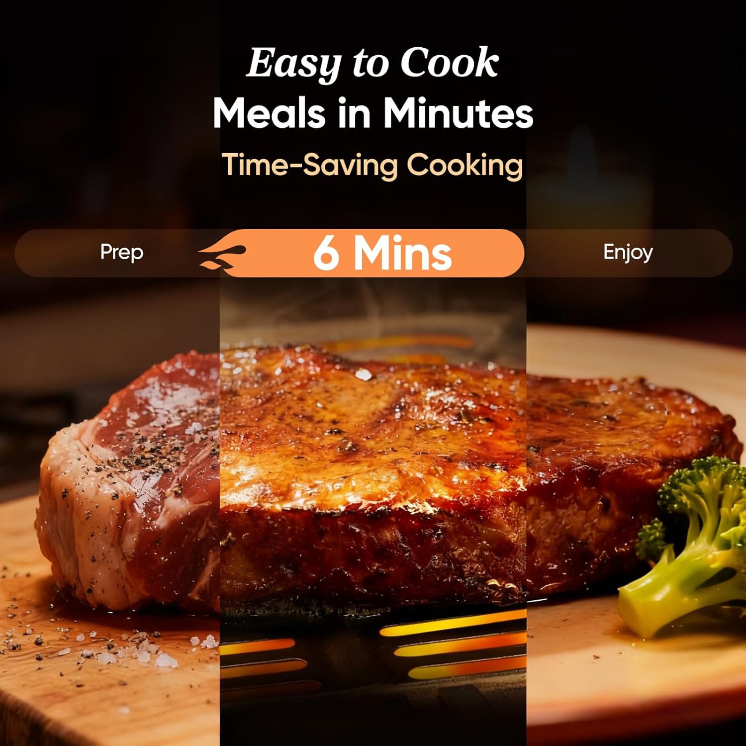 COSORI Air Fryer Pro 9 in 1, Compact 5QT, Ceramic Coating, 450℉: Half Time & ... view 3