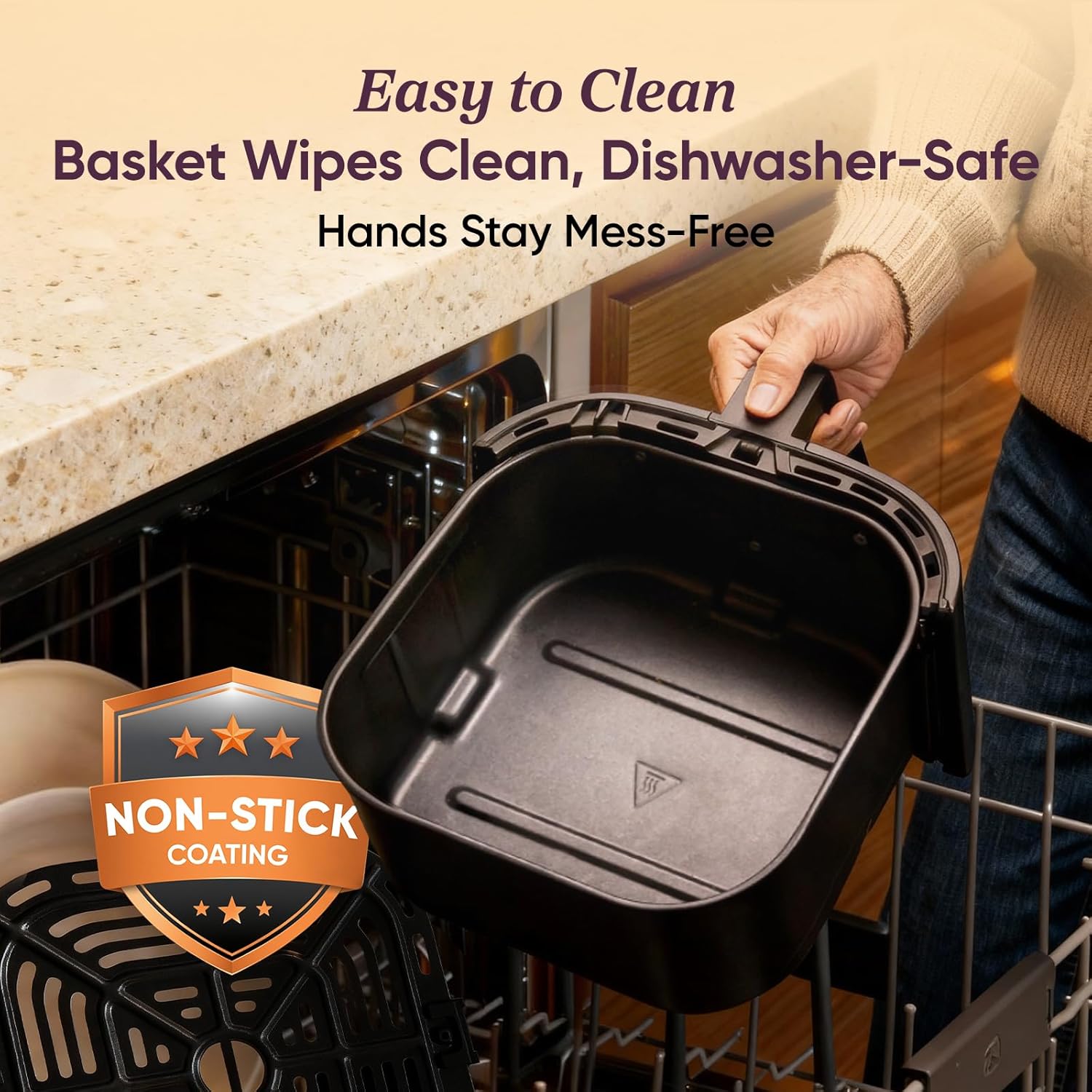 COSORI Air Fryer Pro 9 in 1, Compact 5QT, Ceramic Coating, 450℉: Half Time & ... view 4