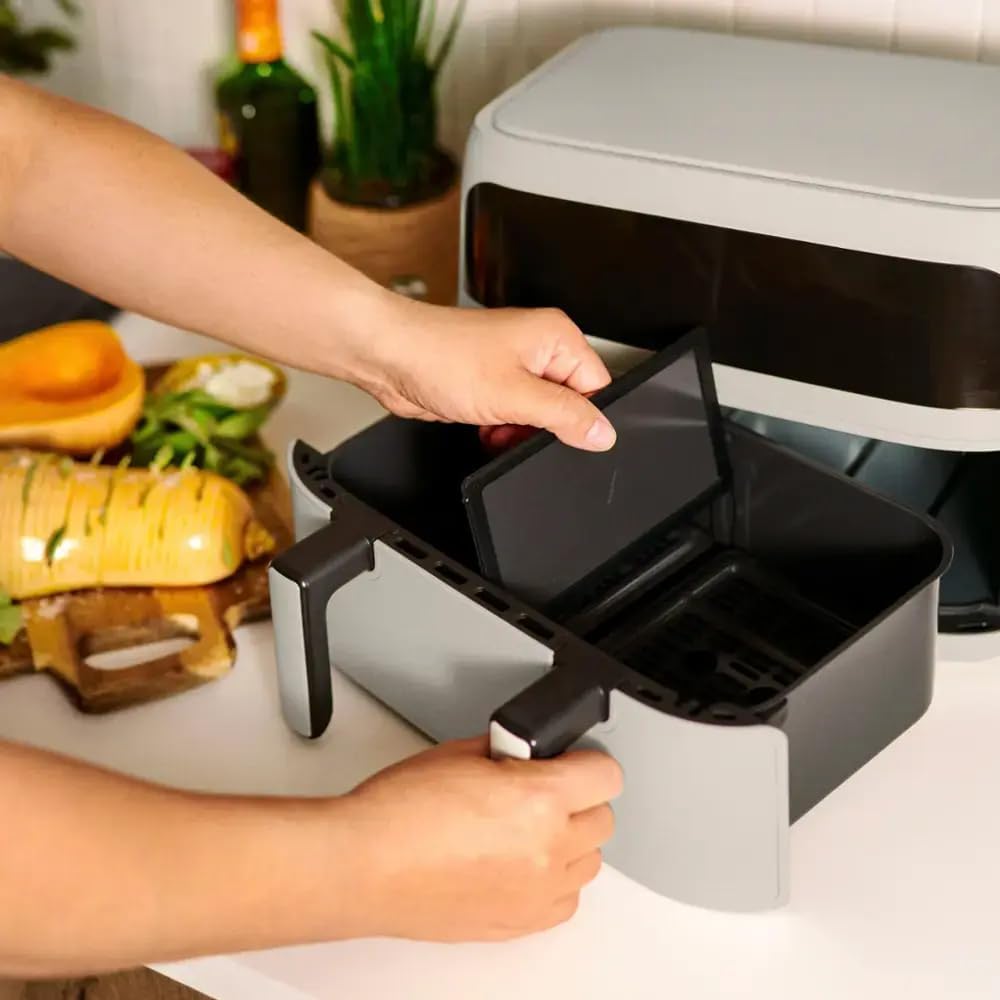 bella Pro 4 Qt Touchscreen Air Fryer, Dual Basket, BPA Free, Nonstick Ceramic... view 4