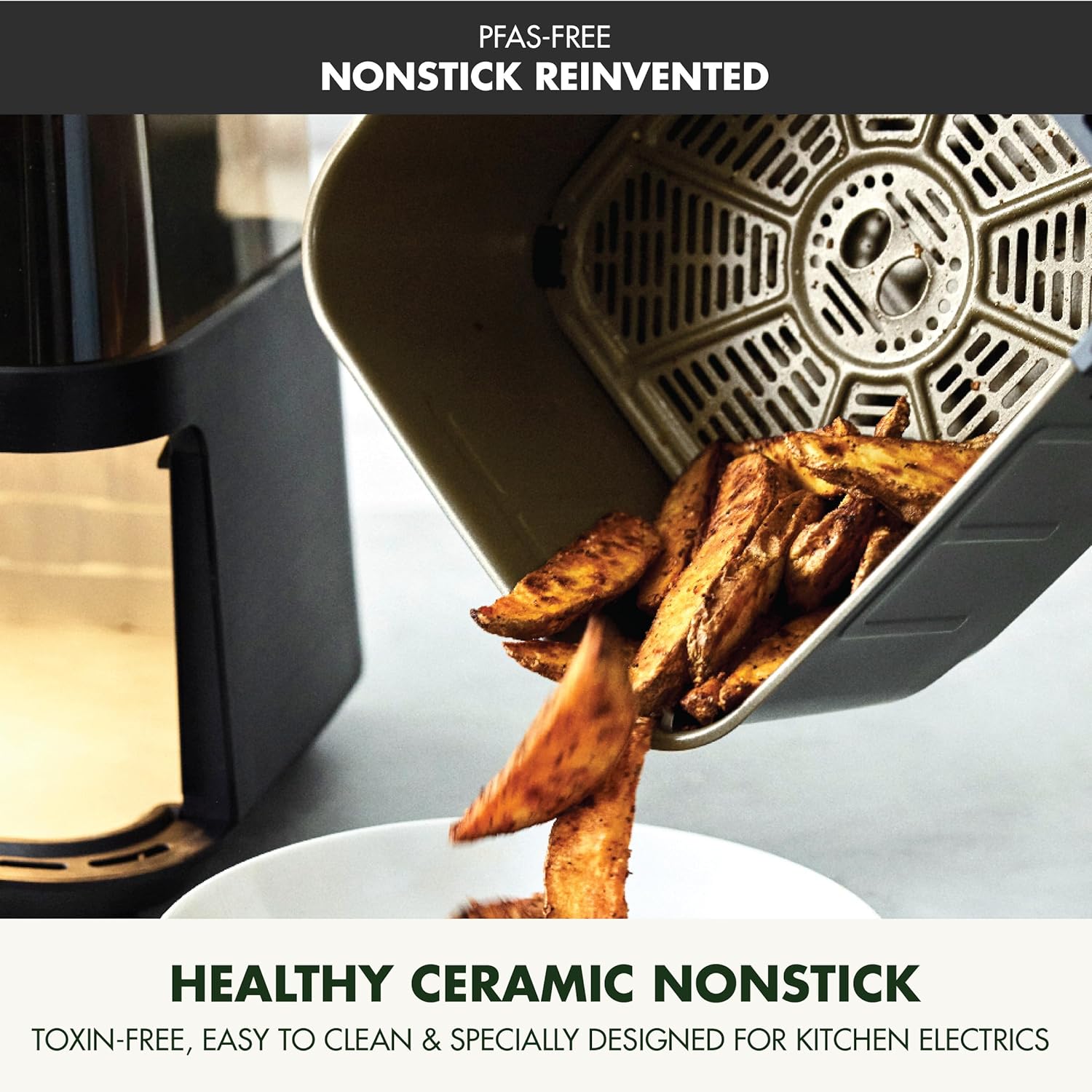 GreenPan Clearview Extra Large 7QT Air Fryer view 2