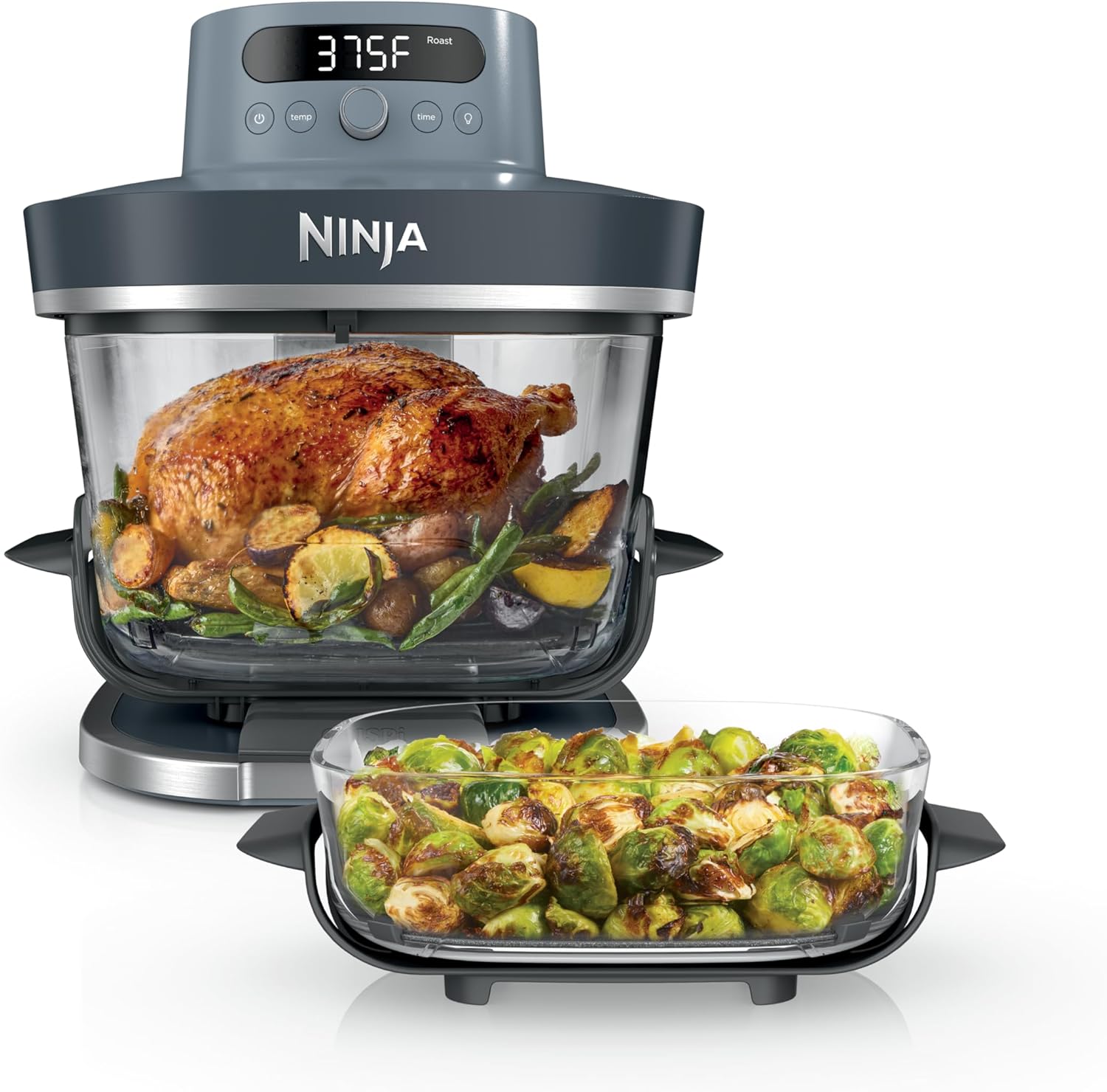 Ninja Crispi Pro 6 in 1 Glass Air Fryer 450°F