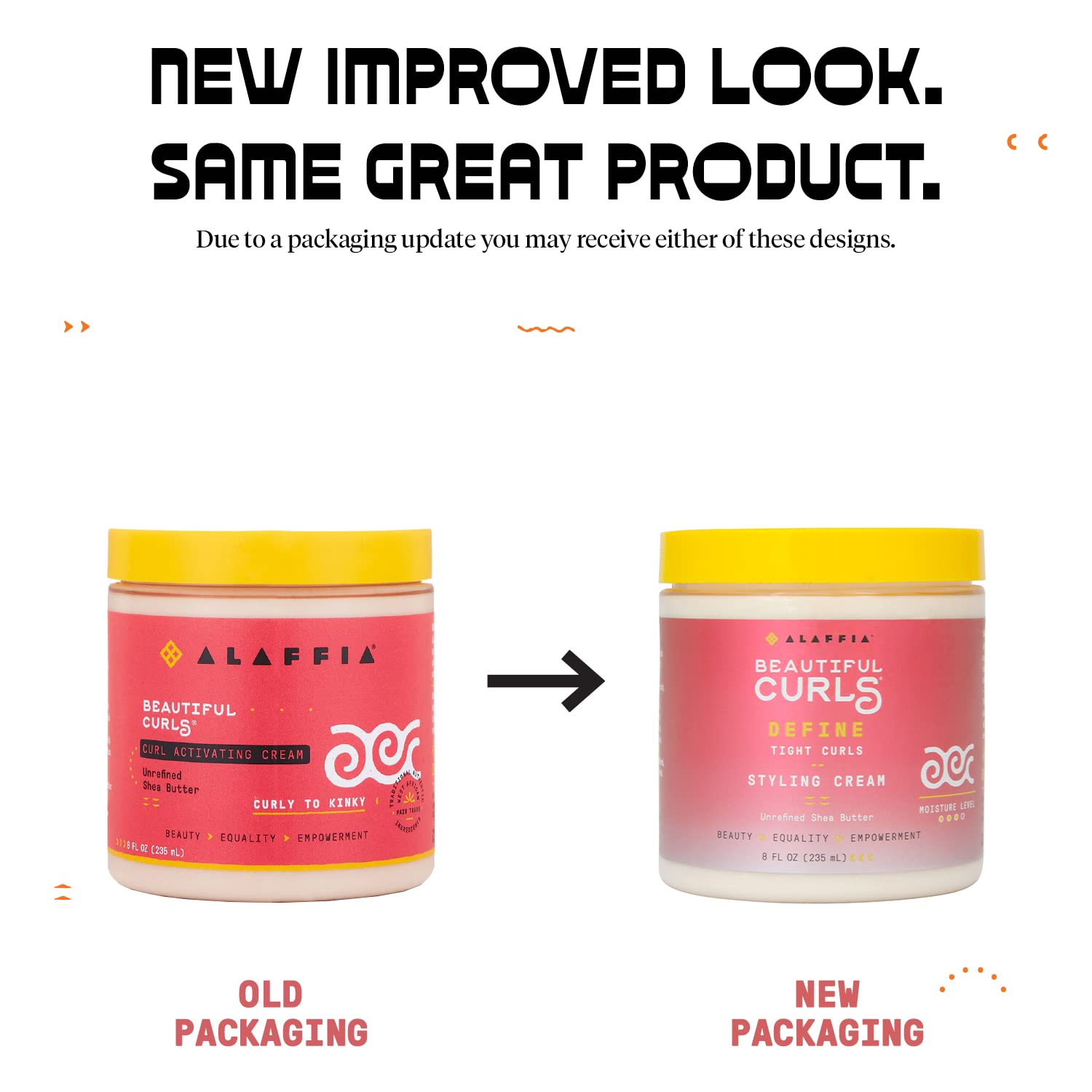 Alaffia Beautiful Curls Styling Cream for Tight Curls, Nourishing Shea Butter Curl Cream view 2