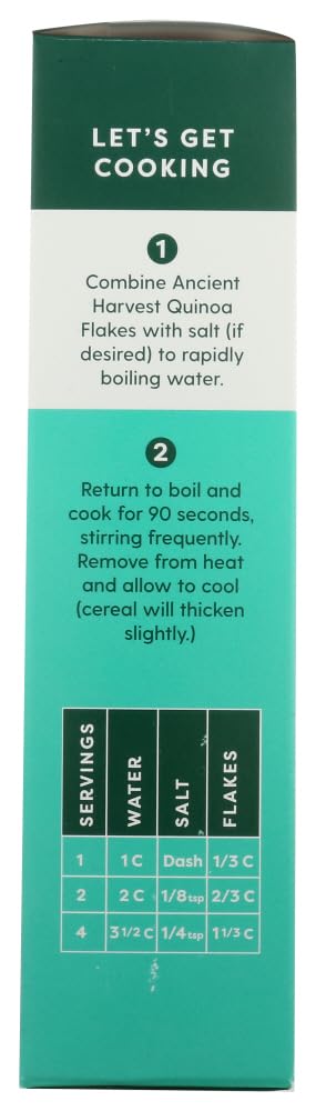 Ancient Harvest Quinoa Flakes Organic Gluten Free 12 Oz (Pack of 3) view 4