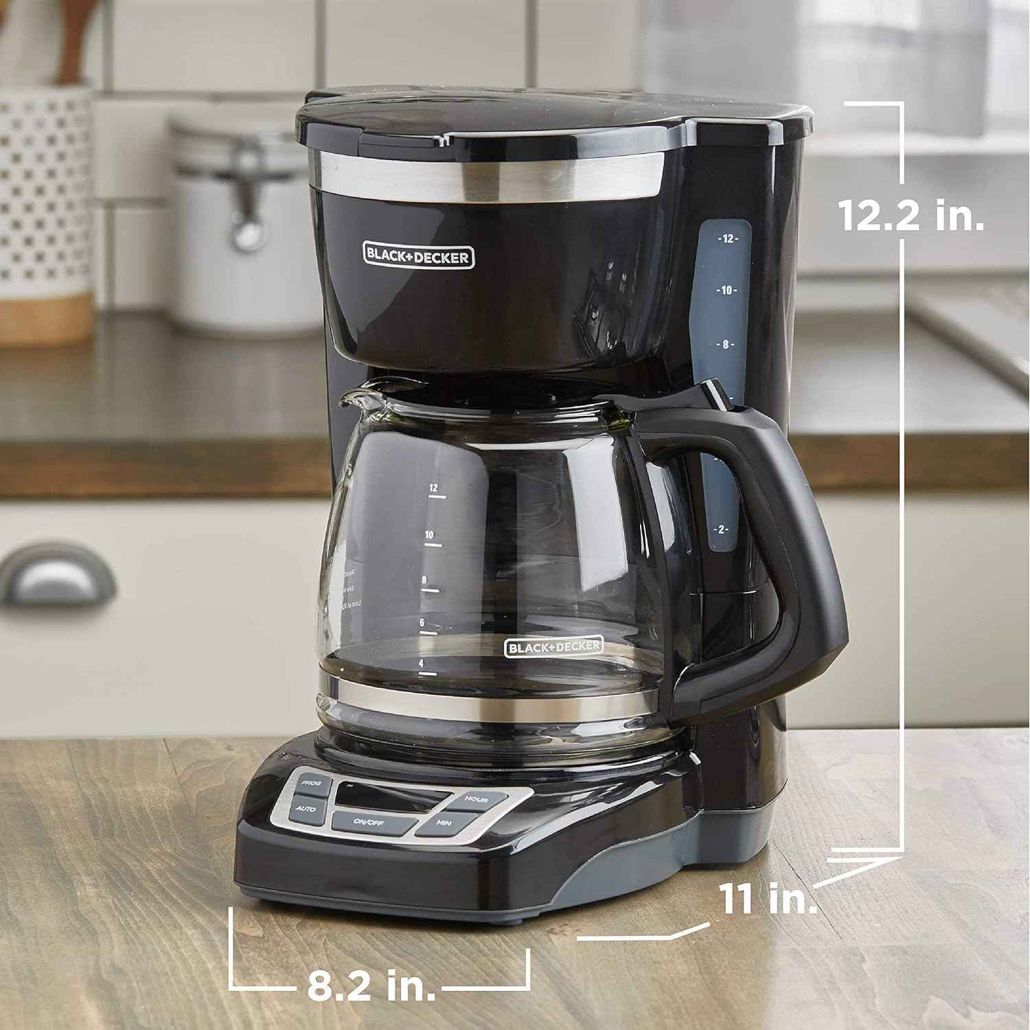 BLACK+DECKER 12-Cup Digital Coffee Maker view 4