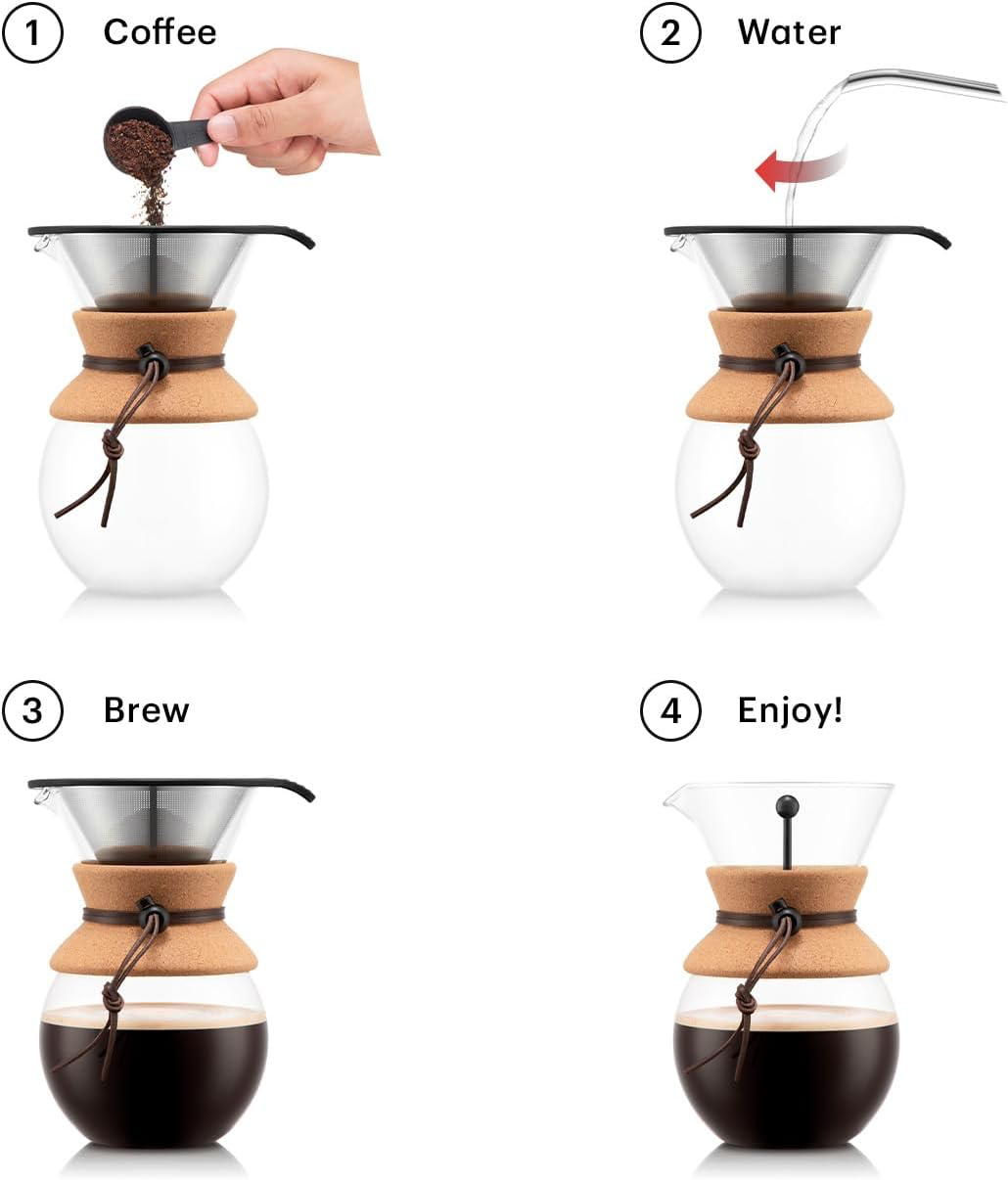 Bodum Pour Over Coffee Maker - 34oz view 2