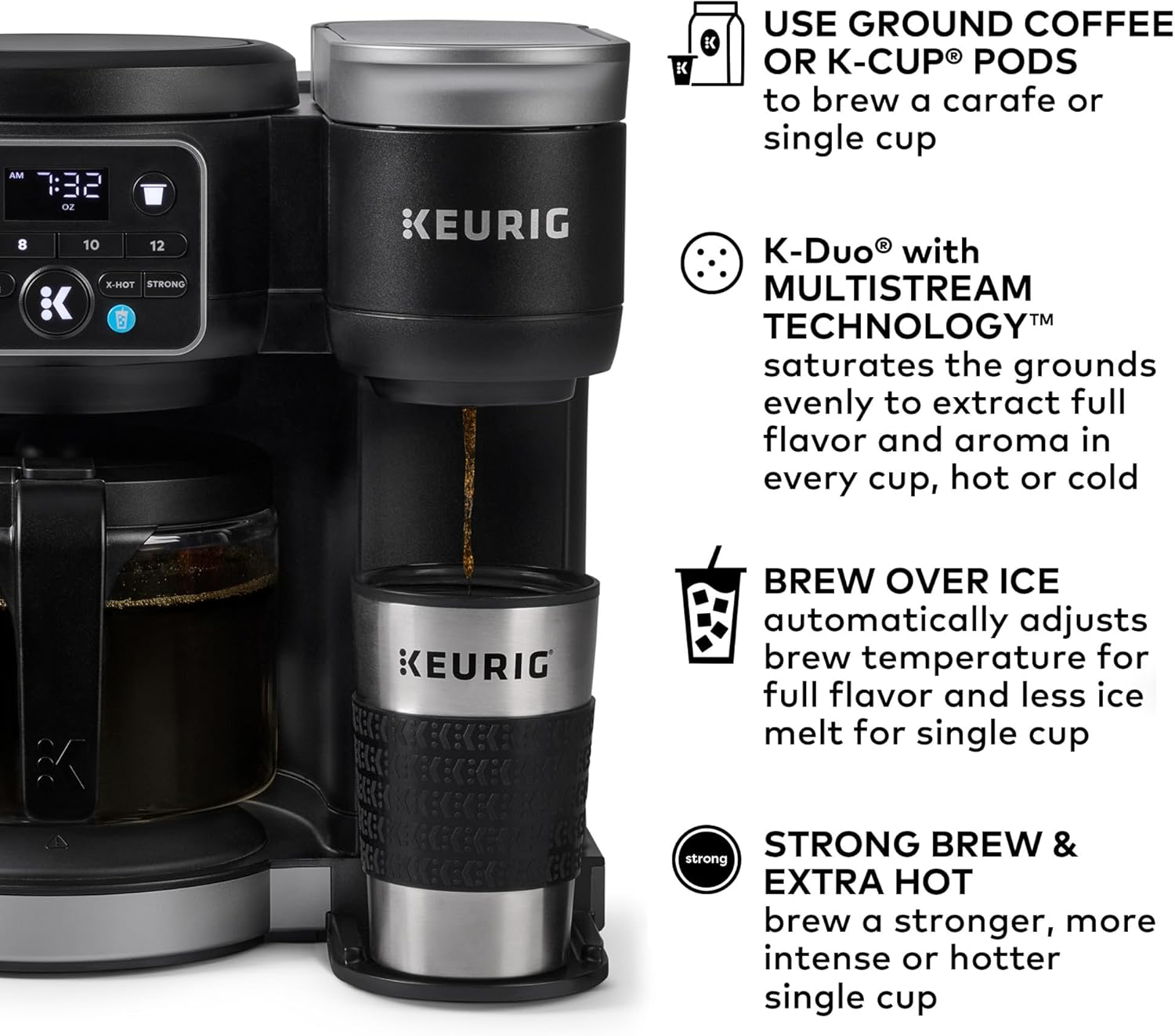 Keurig K-Duo Hot & Iced Coffee Maker view 2