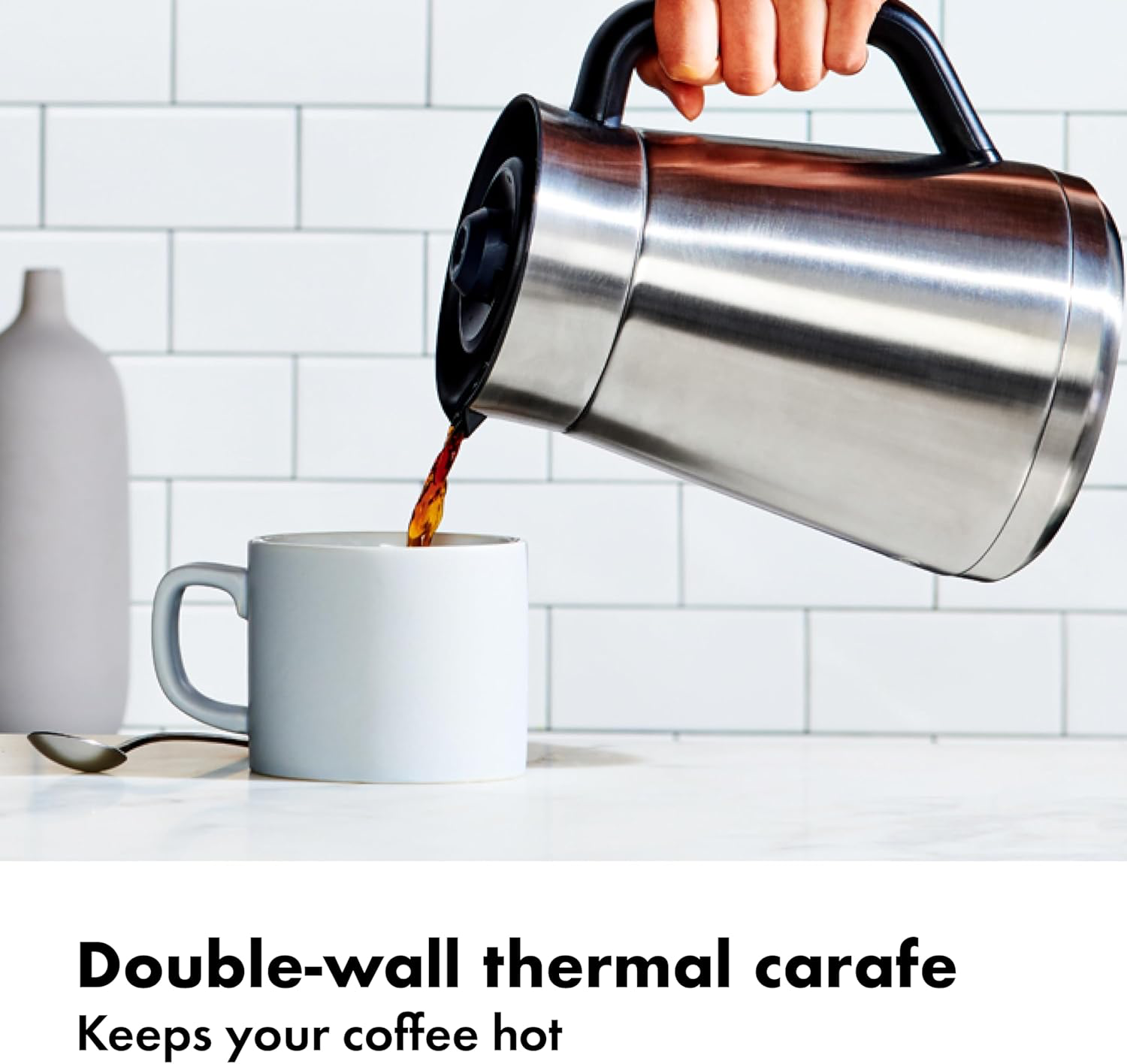 OXO Brew 9 Cup Stainless Steel Coffee Maker view 3