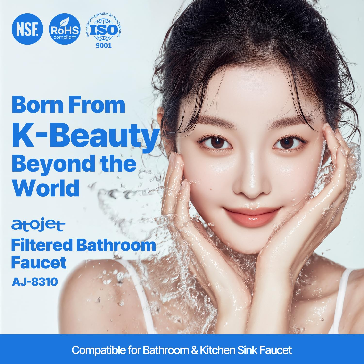 Atojet Cleansing Washbasin Faucet Filter view 2