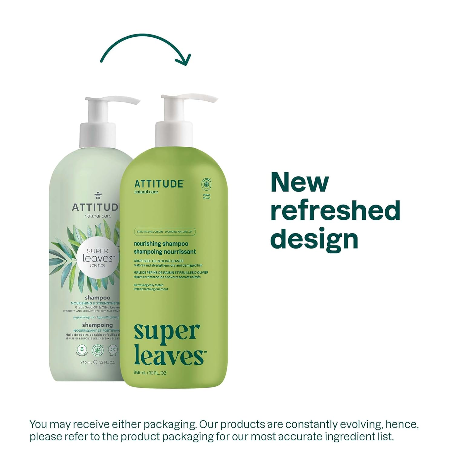 ATTITUDE Nourishing Shampoo view 2