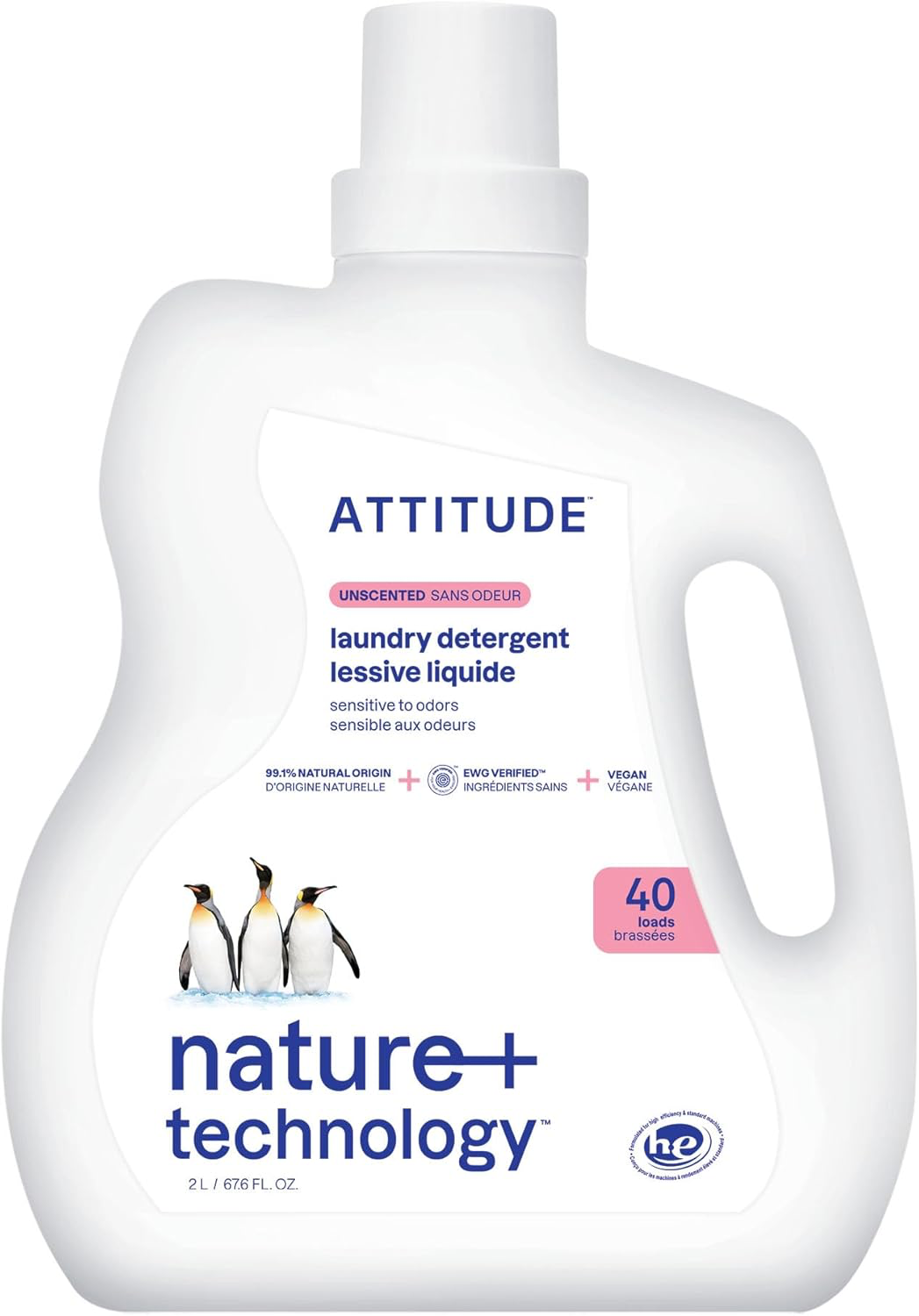 ATTITUDE EWG Verified Liquid Detergent