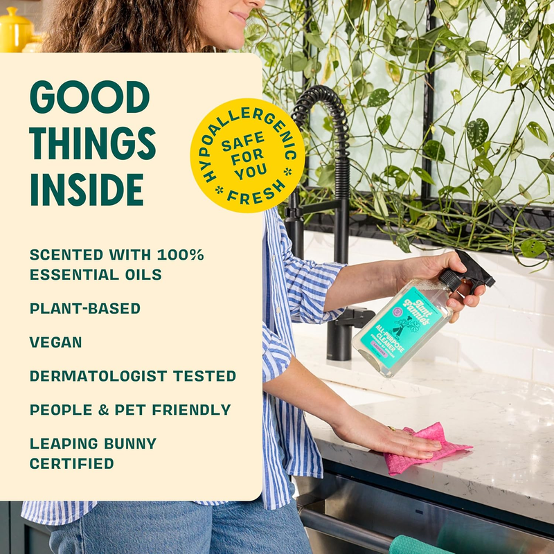 Aunt Fannie's All Purpose Household Cleaner, Multi-surface Spray, Powered by Vinegar for Kitchen, Bath, Windows and Countertops, Lemon Scent (Pack of 1) view 4