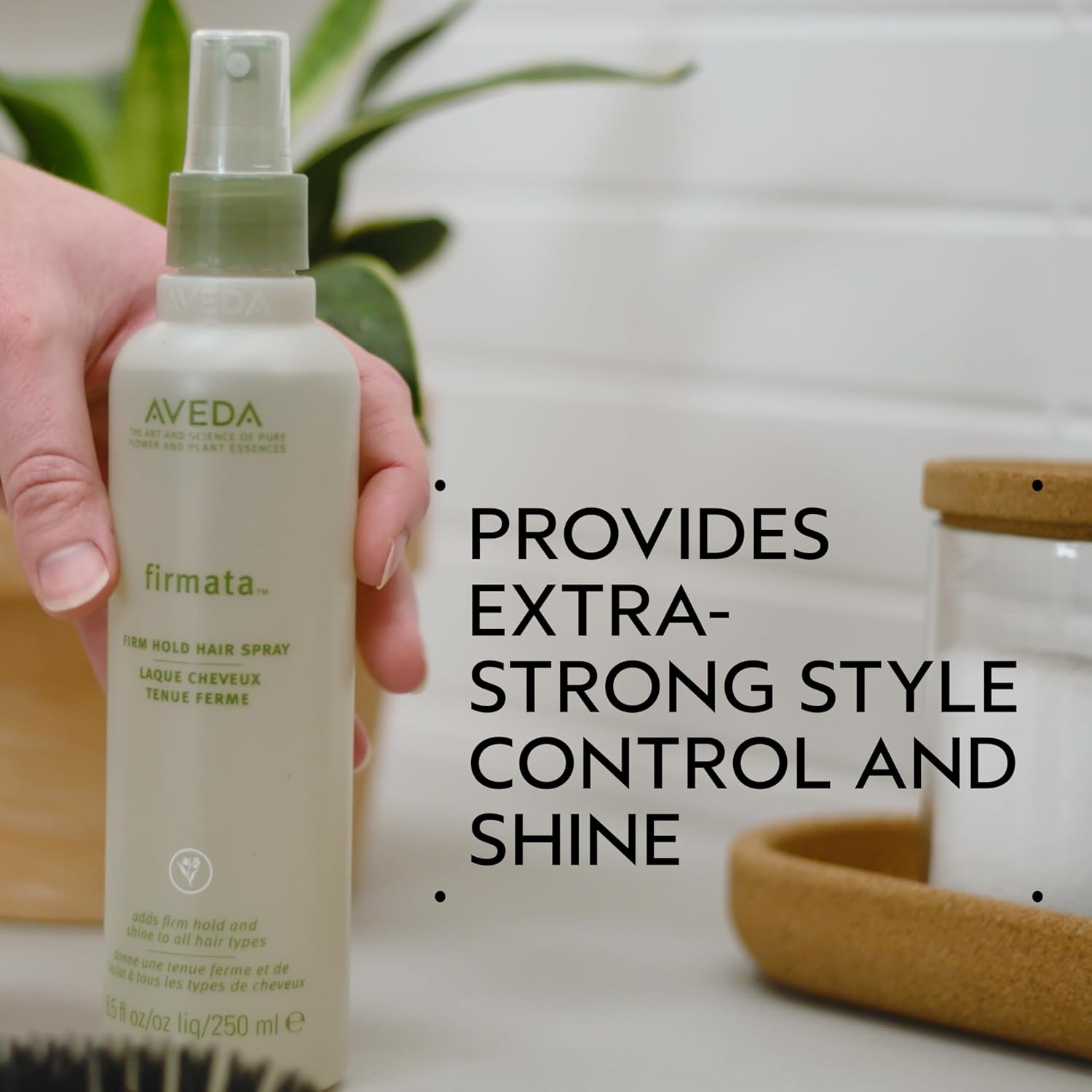 Aveda Firmata Firm Hold Hair Spray | Non-Aerosol Hair Spray, 8.5 Fl Oz view 2