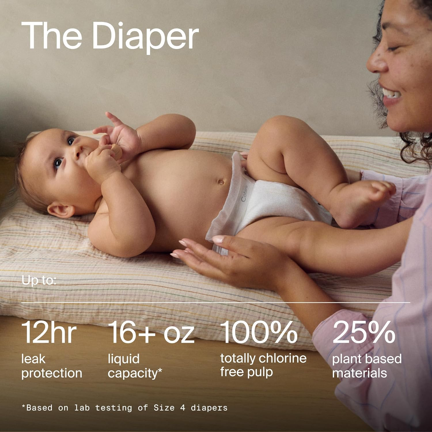 Coterie Newborn Kit - Diapers & Wipes view 4