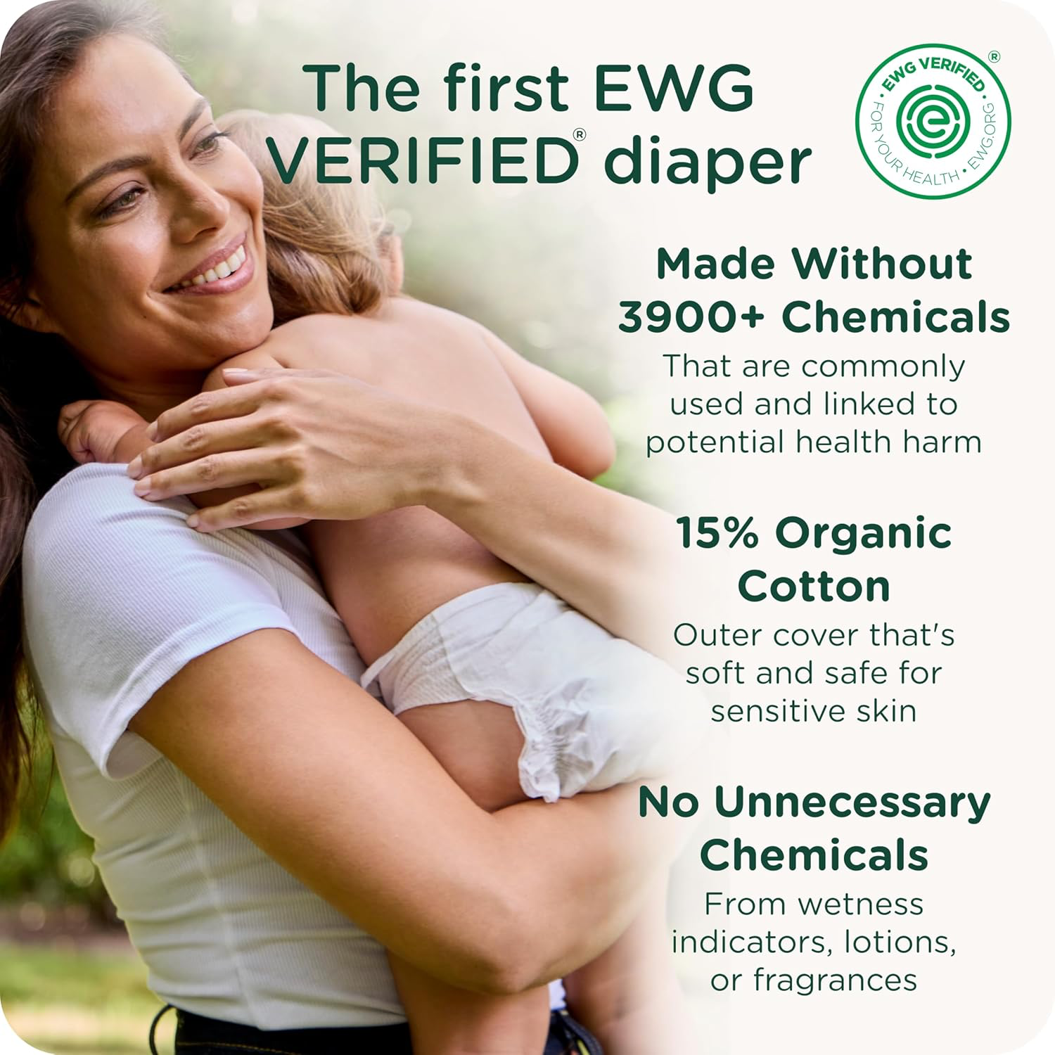 HealthyBaby EWG Verified Diapers - Size 4 view 2