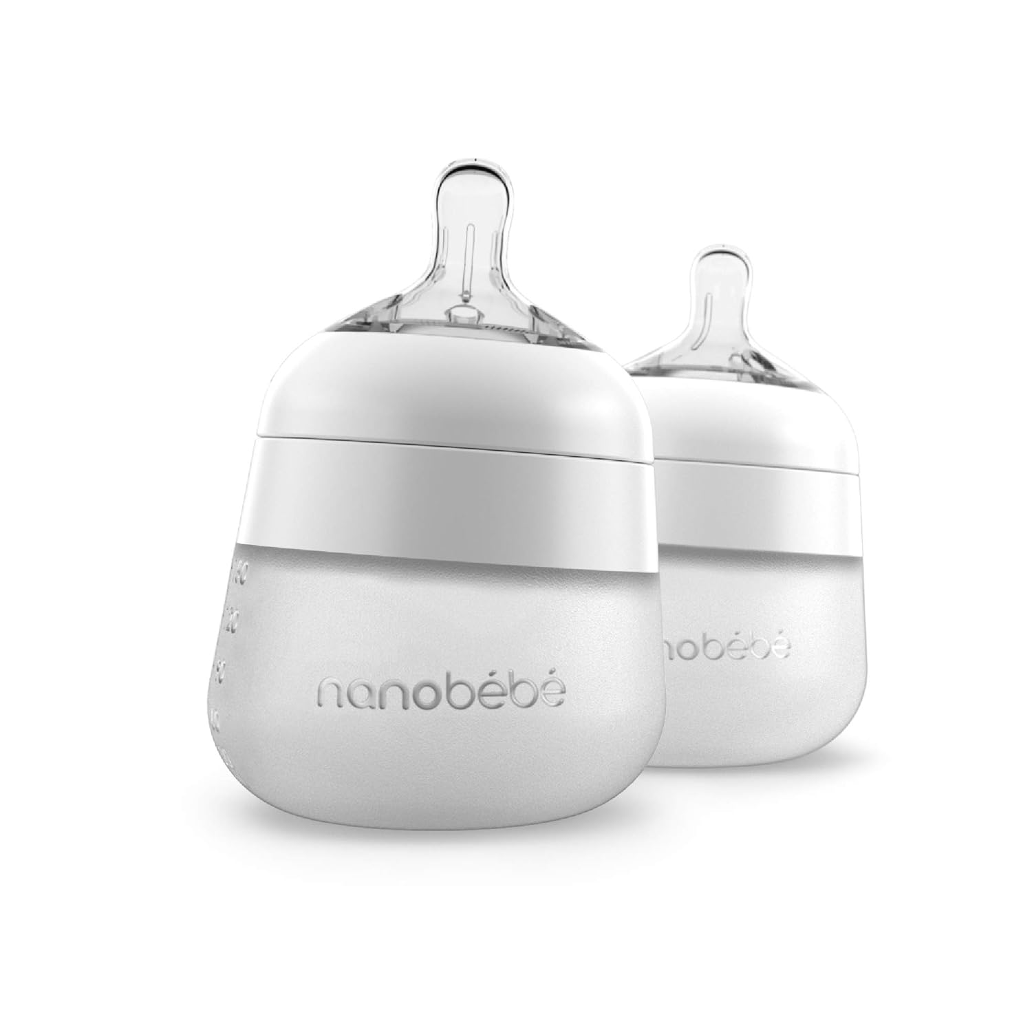 Nanobebe Flexy Silicone Baby Bottle - 5oz