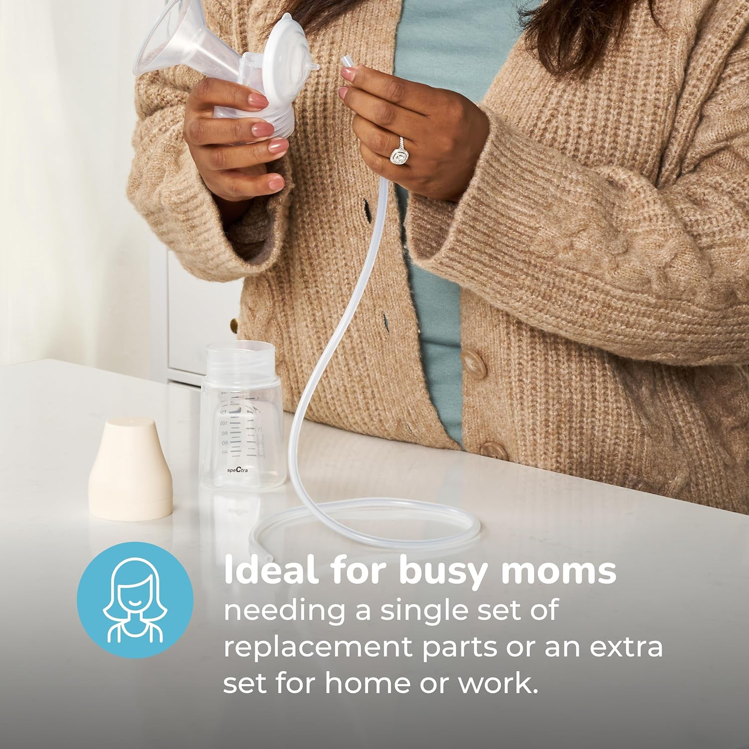 Breast Pump Bottle Kit - Medium 24mm (2-Pack) view 3