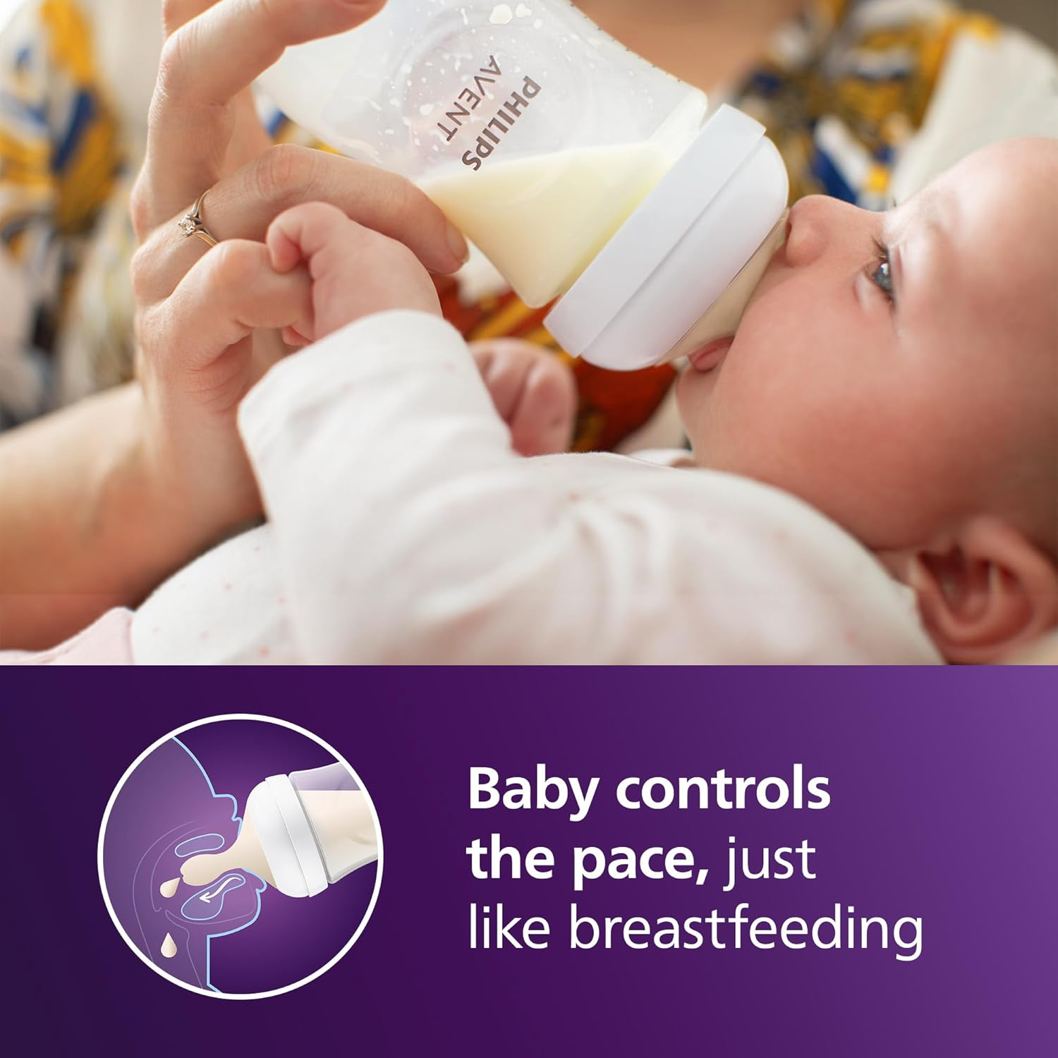 Philips Avent Natural - 9oz Bottles with Natural Response Nipples view 2