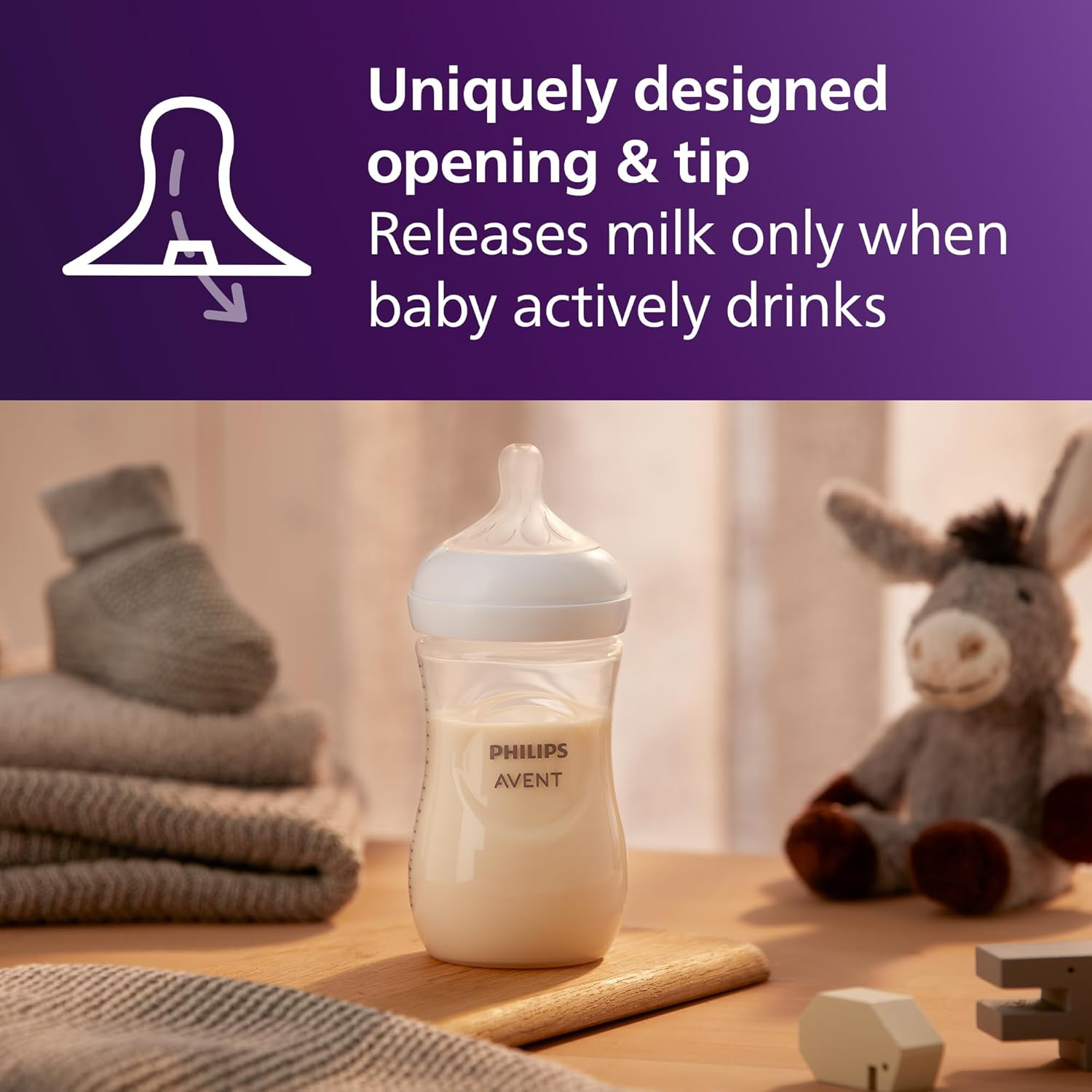 Philips Avent Natural - 9oz Bottles with Natural Response Nipples view 4