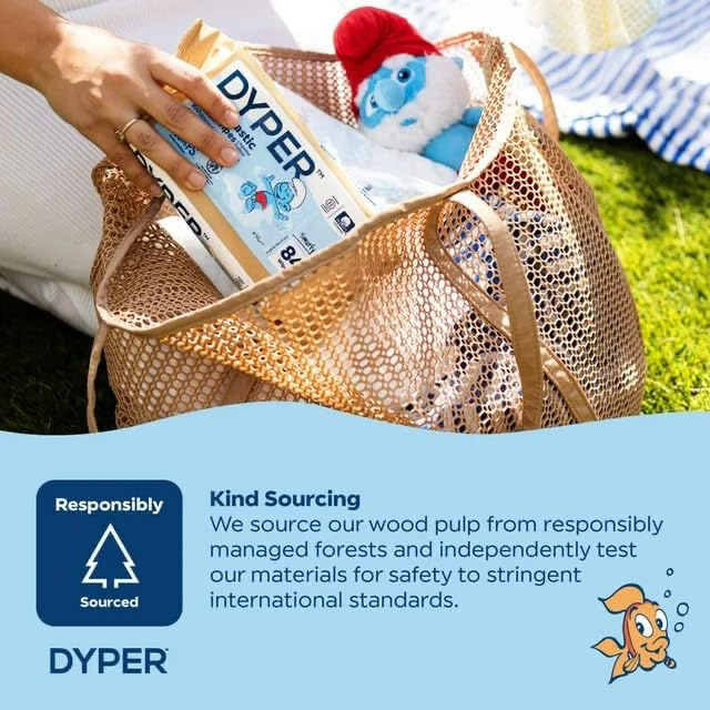 DYPER Smurftastic Baby Wipes view 4
