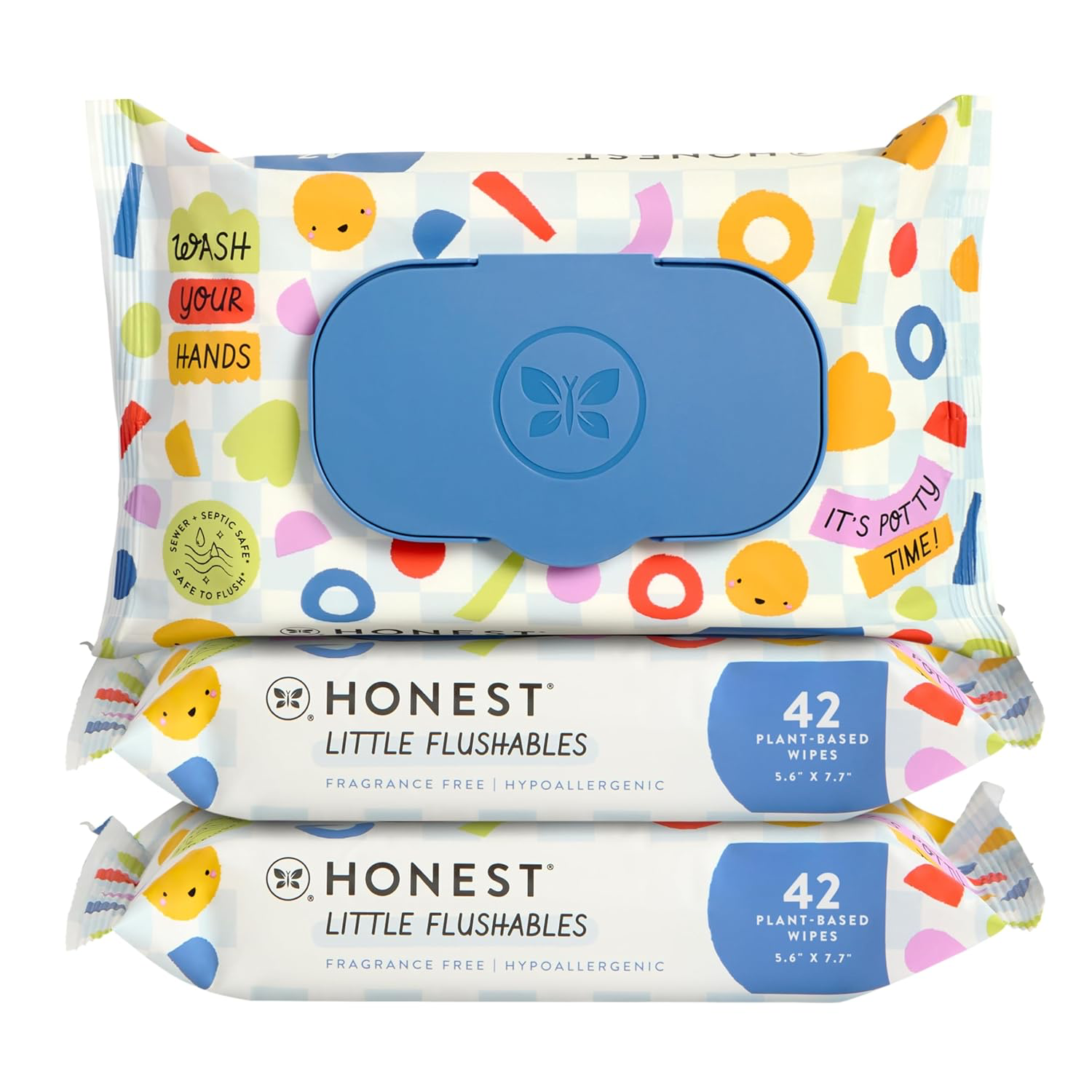 Honest Company Flushable Toddler Wipes