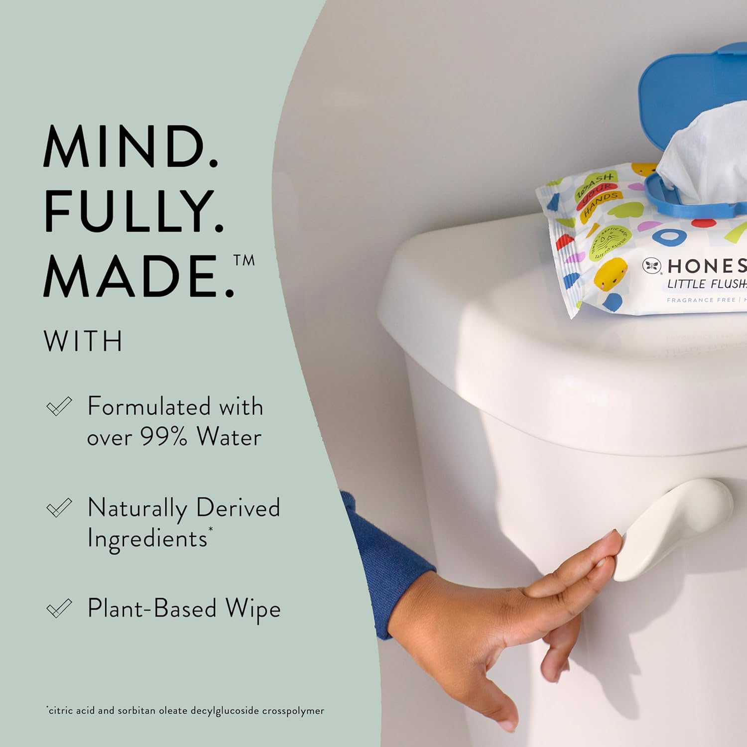 Honest Company Flushable Toddler Wipes view 4