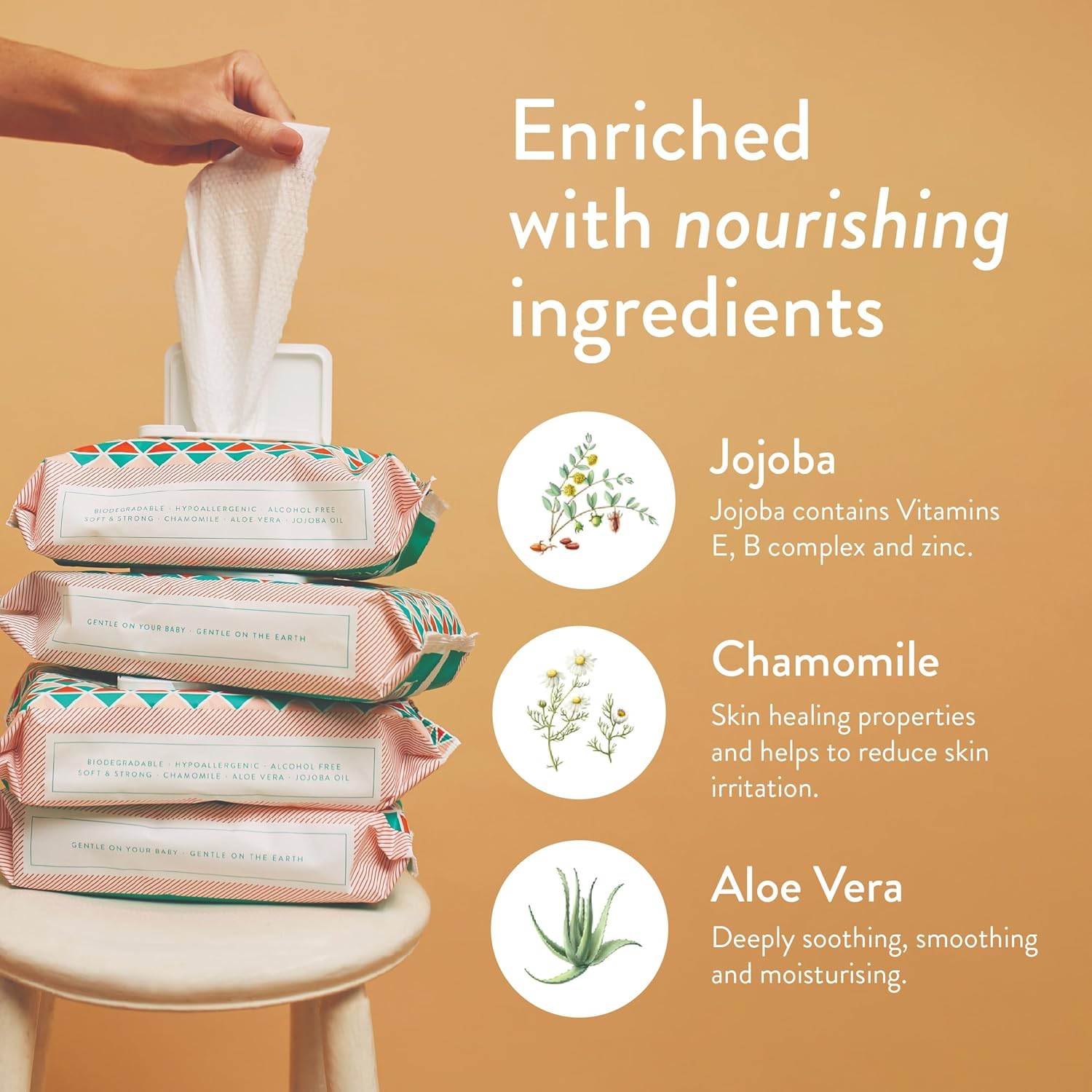 JOONYA Unscented Baby Wipes view 4