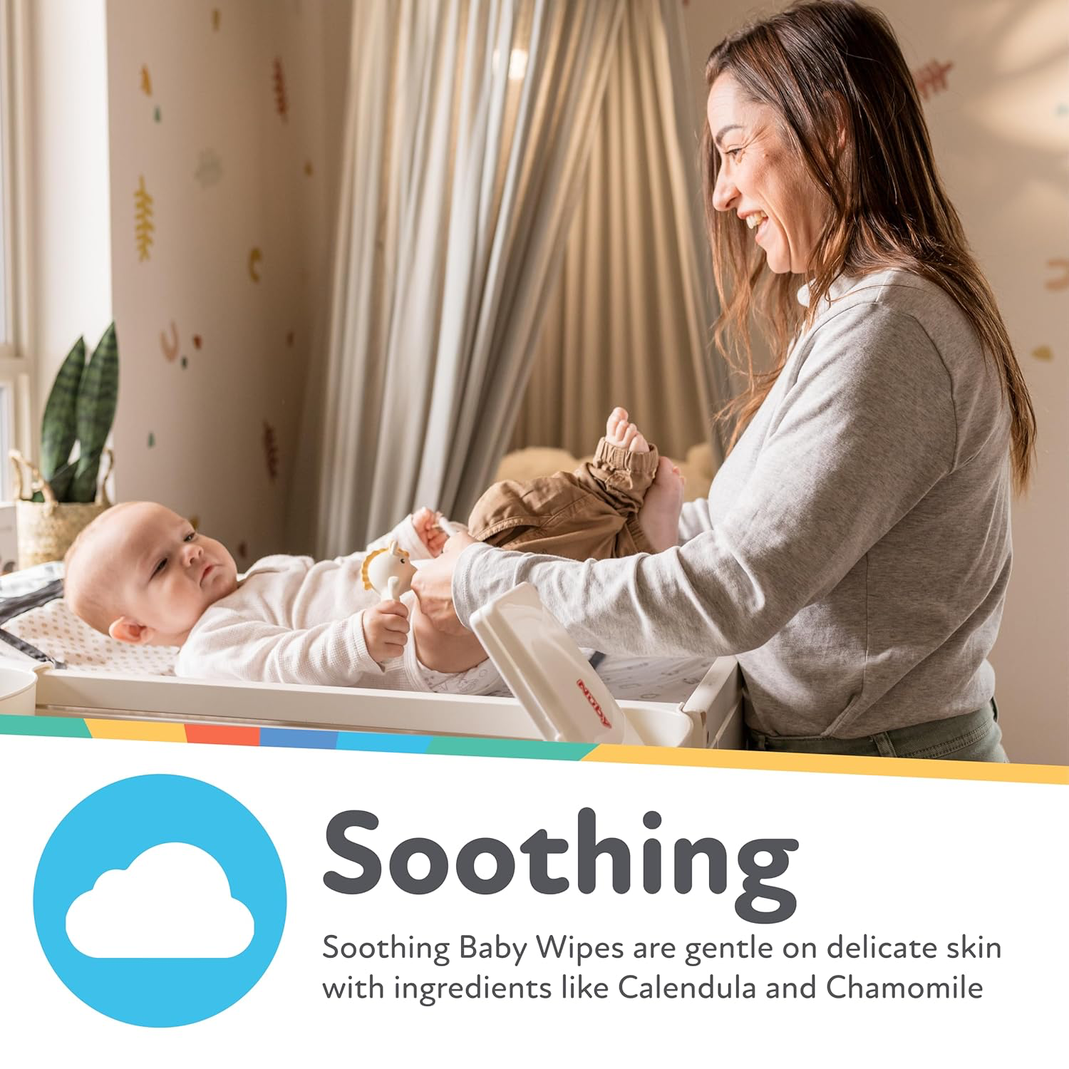 Nuby's Soothing Ultra Premium Baby Wipes view 4