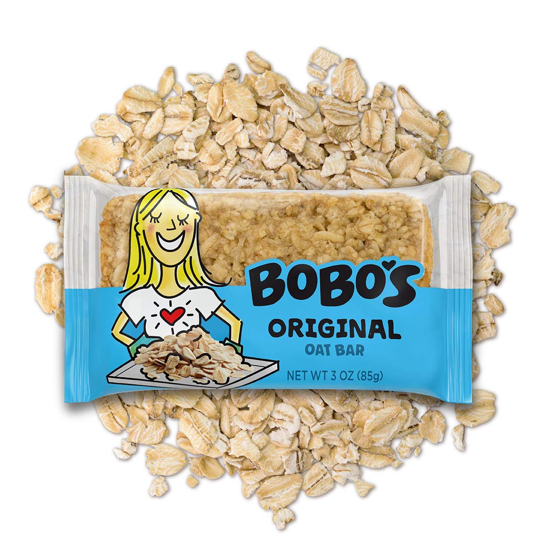 Bobo's Original Oat Bars, Gluten Free, Non-GMO, Whole Grain Oats, Pack of 12 | Snack Bars | On-the-Go | Made with Simple Ingredients view 4