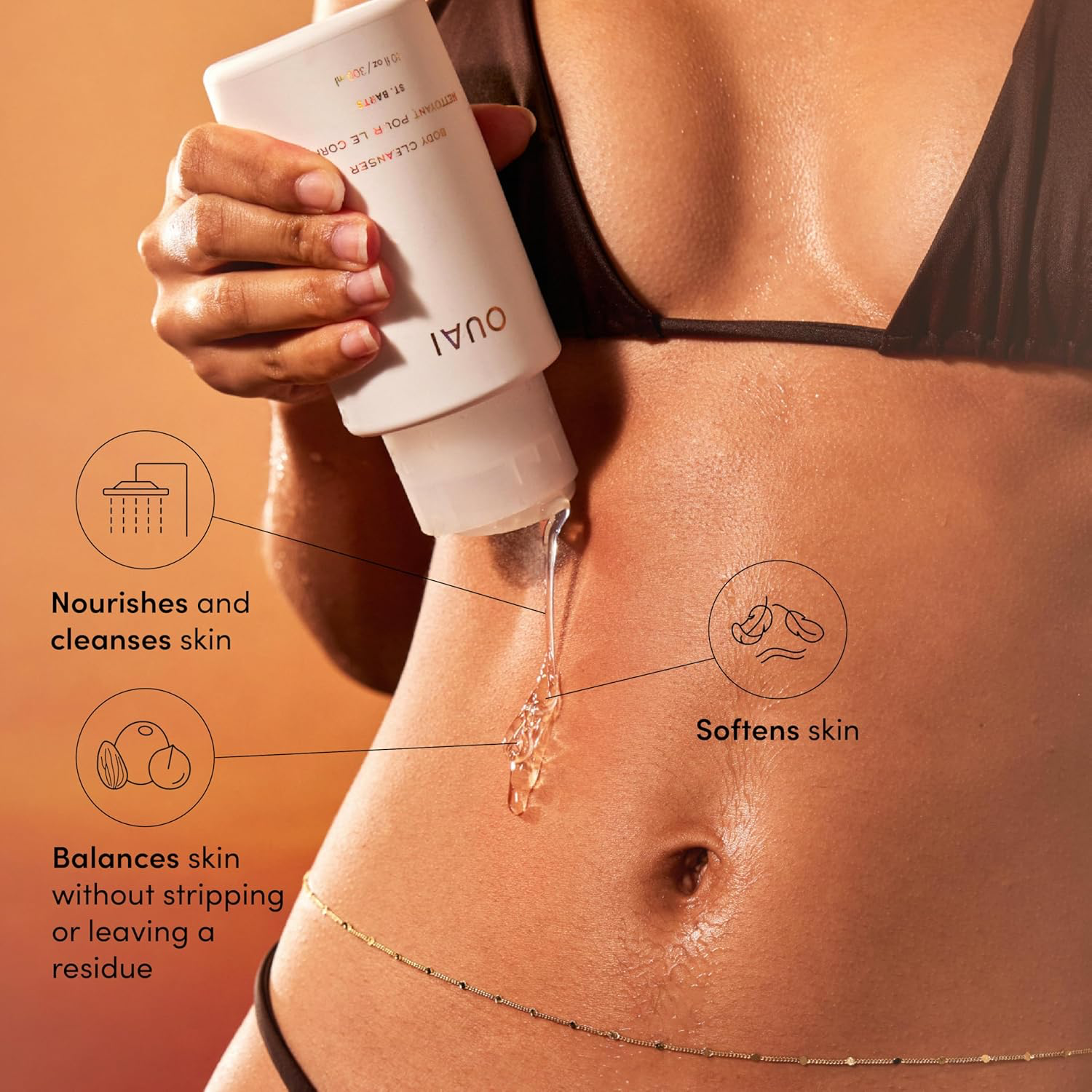 OUAI Body Cleanser - St. Barts view 2