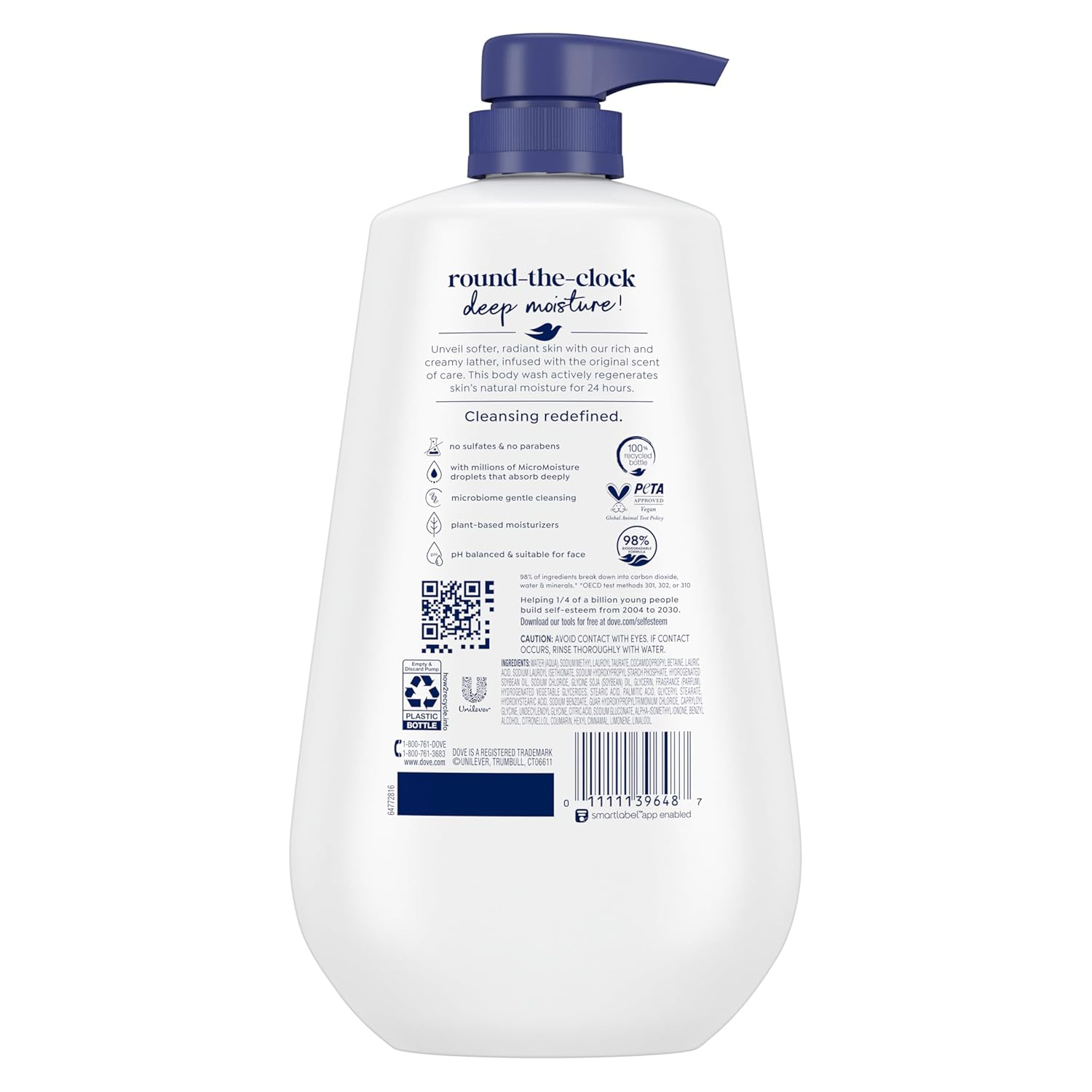 Dove Deep Moisture Body Wash view 3