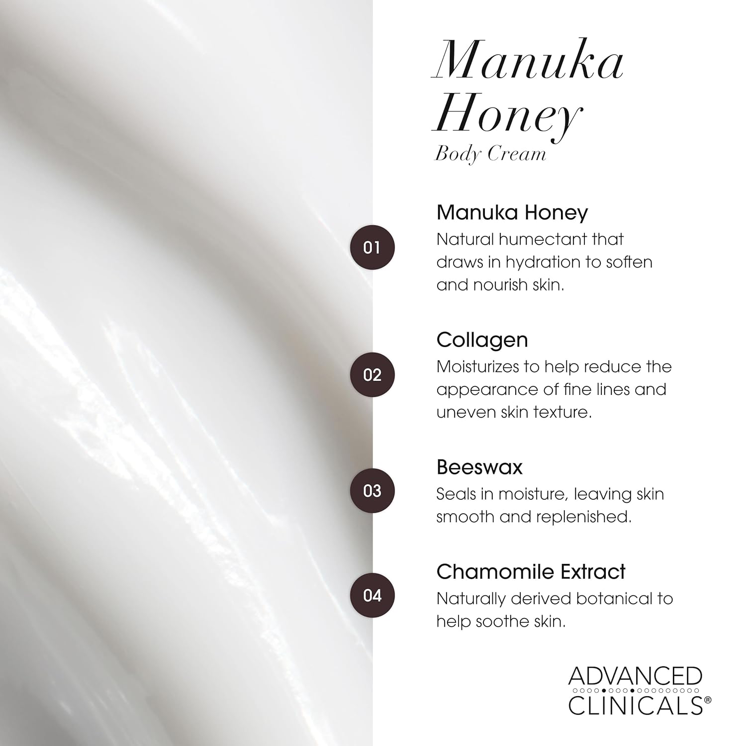 Advanced Clinicals Manuka Honey - 16 oz view 4