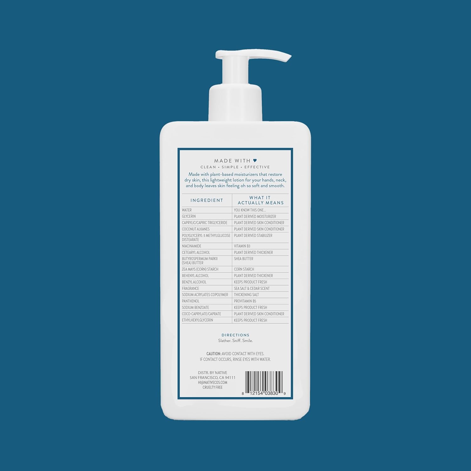 Native Body Lotion view 2