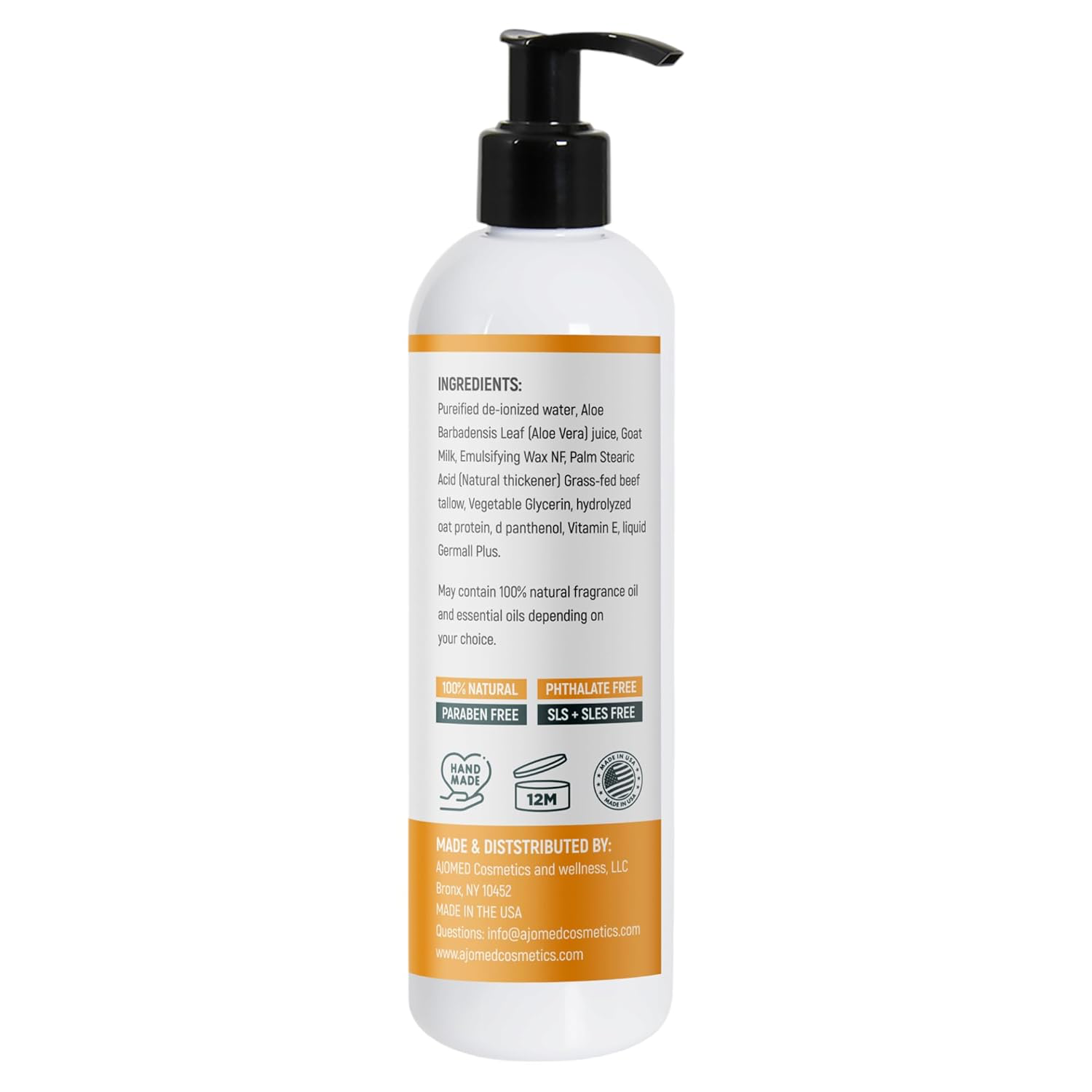 Grass Fed Tallow & Goat Milk Lotion view 4