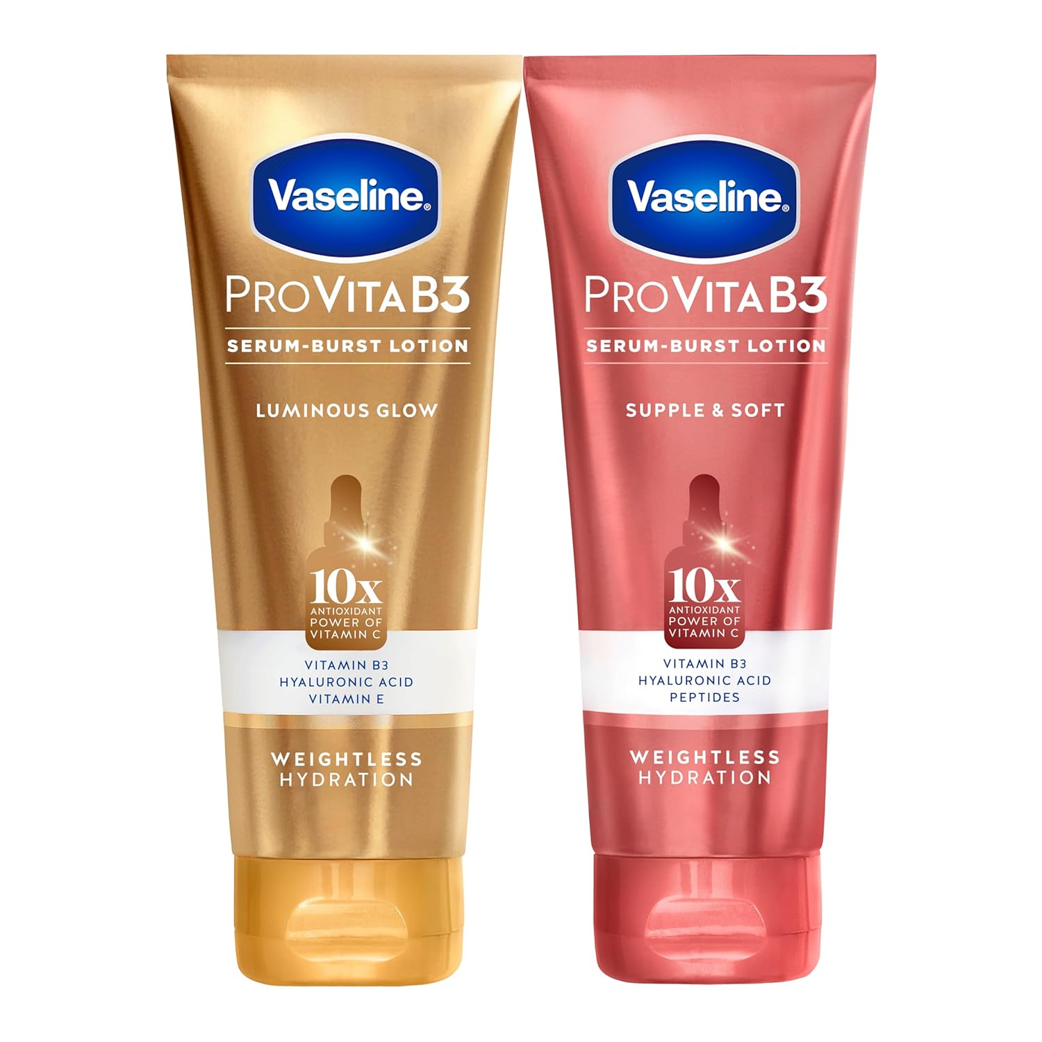 Vaseline Pro VitaB3 Skin Care Serum Burst Luminous Glow 2-Pack