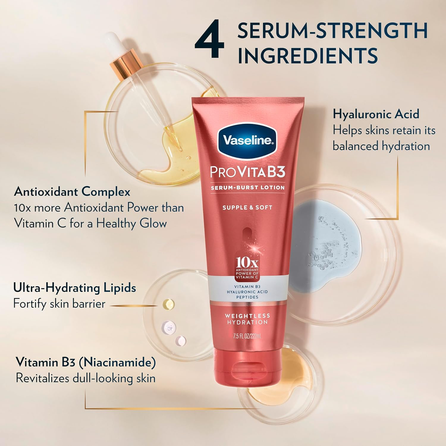 Vaseline Pro VitaB3 Skin Care Serum Burst Luminous Glow 2-Pack view 3
