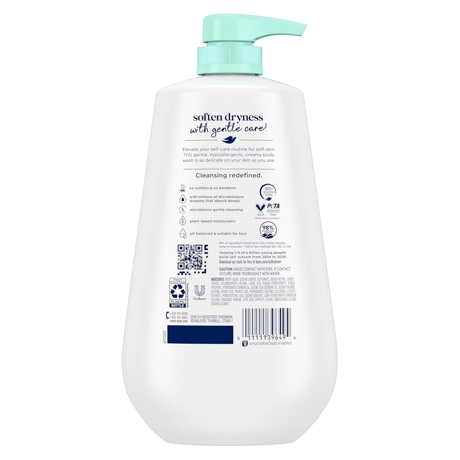Dove Sensitive Skin Body Wash view 2