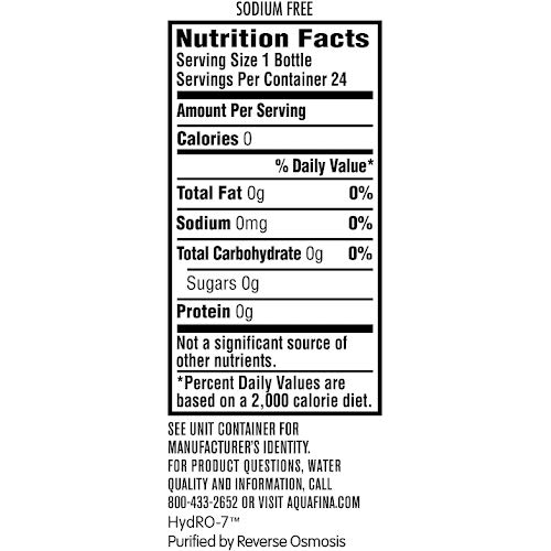 Aquafina Water Purified - 16.9 Fl Oz view 4