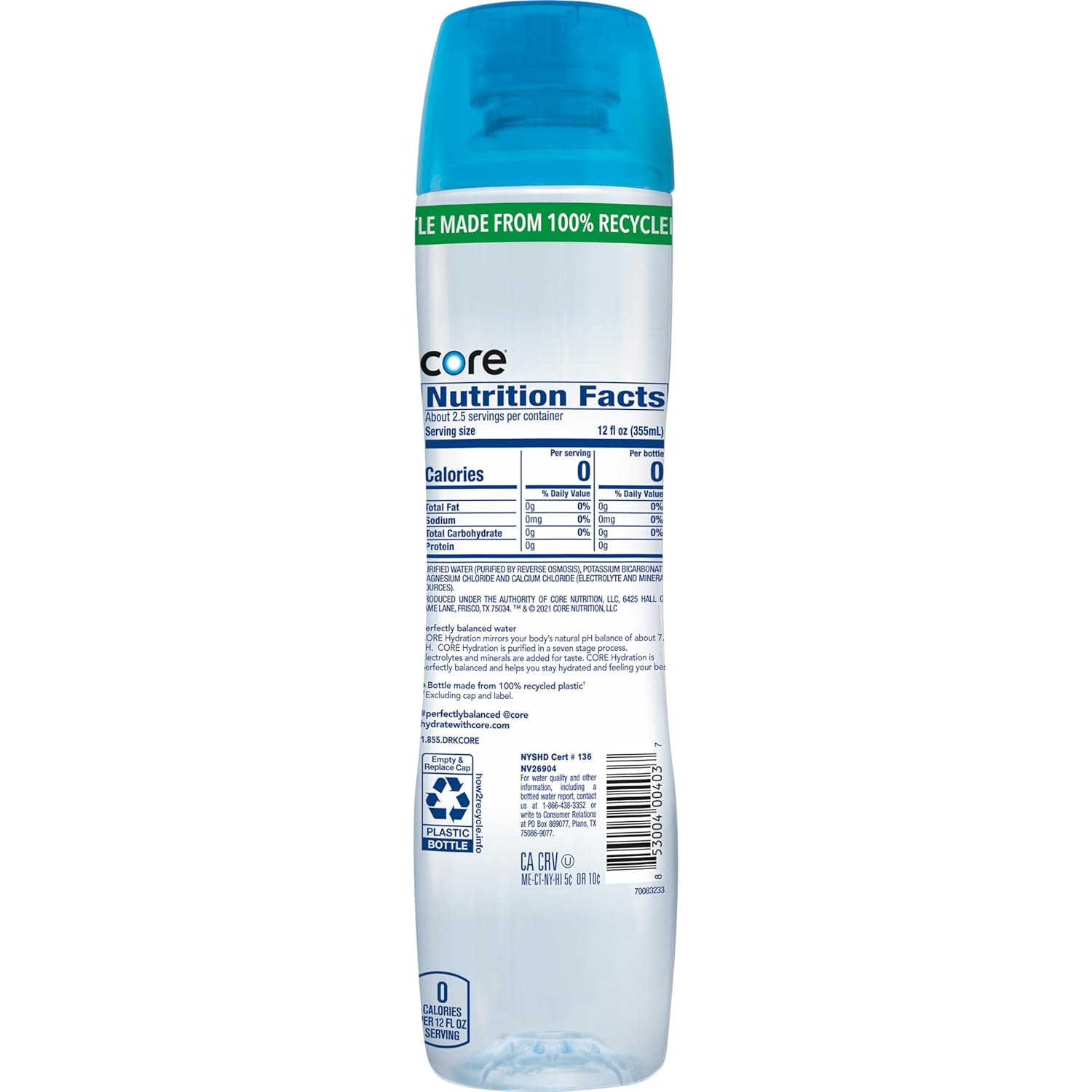 Core Hydration pH Balanced Water view 2