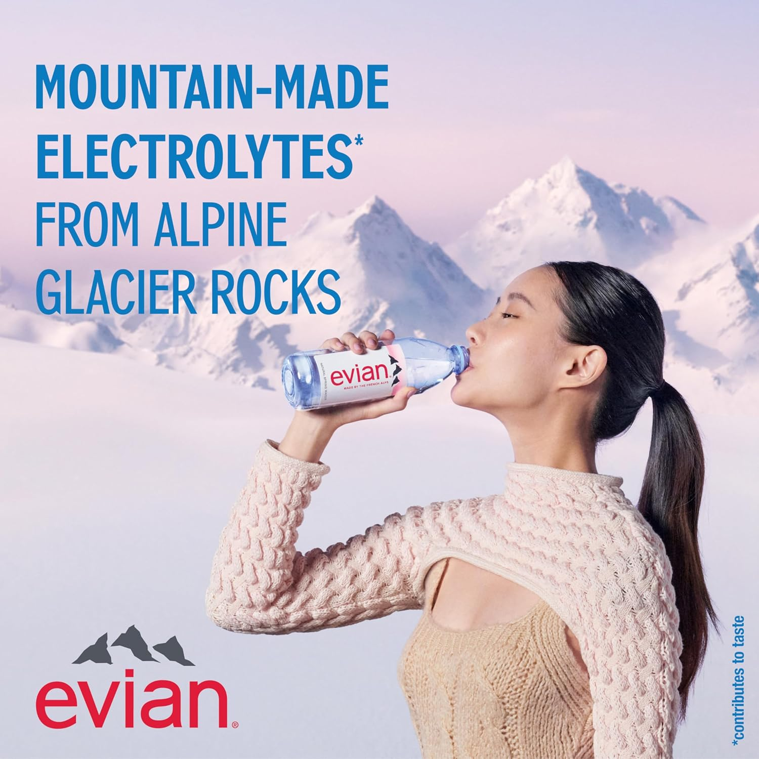 Evian Natural Spring Water - 750ml view 4