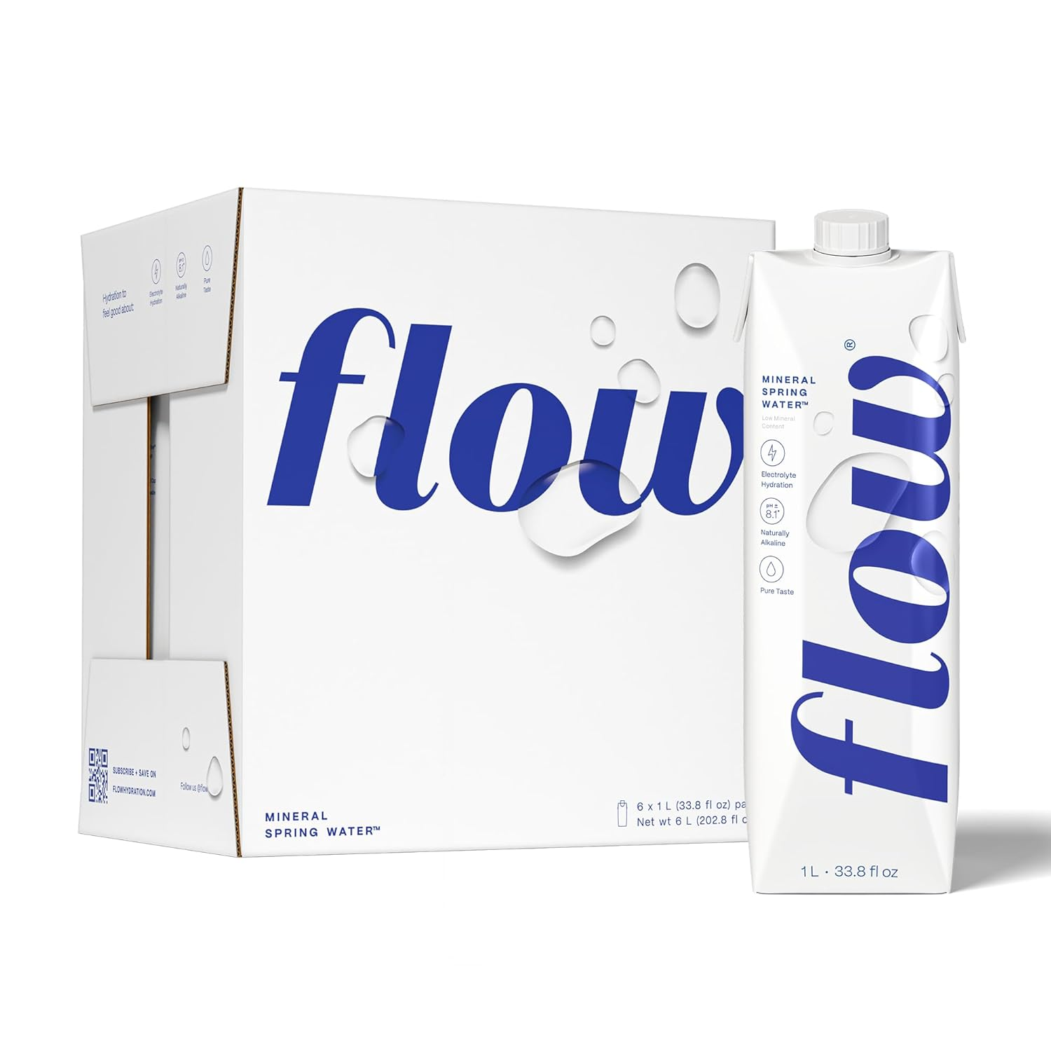 Flow Alkaline Spring Water