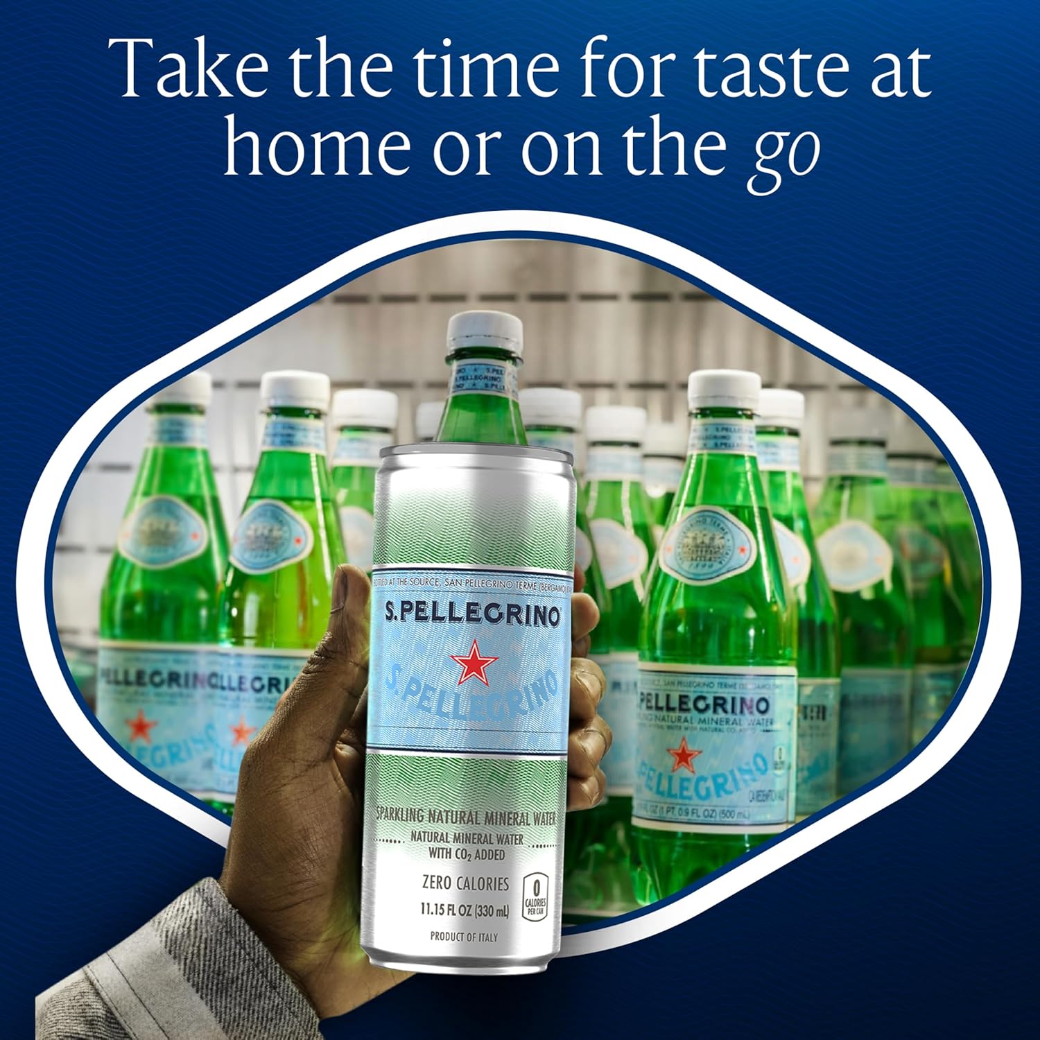 San Pellegrino Sparkling Natural Mineral Water view 4