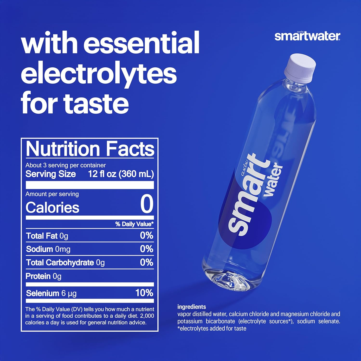 Smartwater Vapor Distilled view 2