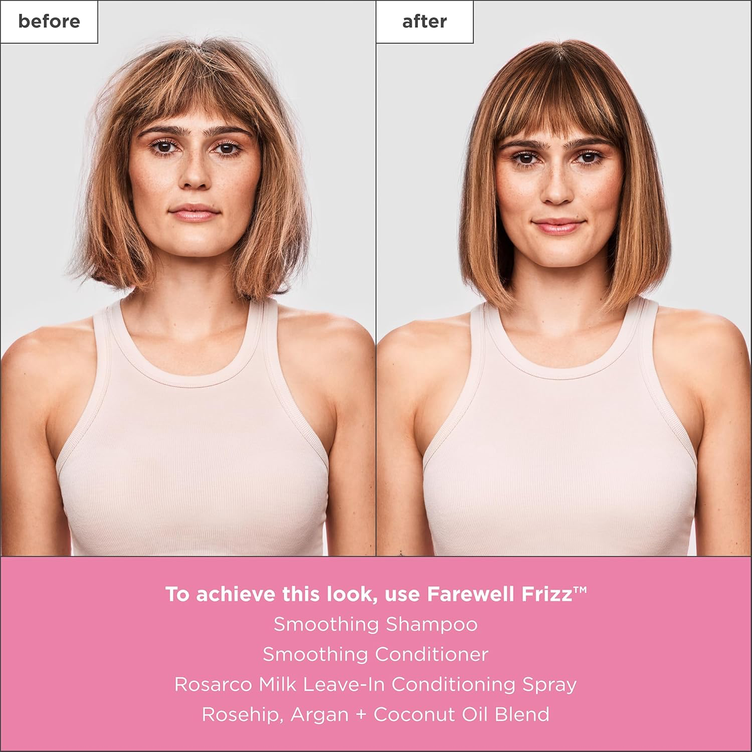 Briogeo Farewell Frizz Smoothing Shampoo, Tame Frizz and Restore Smoothness with Argan, Rosehip & Coconut Oil, Sulfate-free, Vegan, Cruelty-Free, 8 fl oz view 3