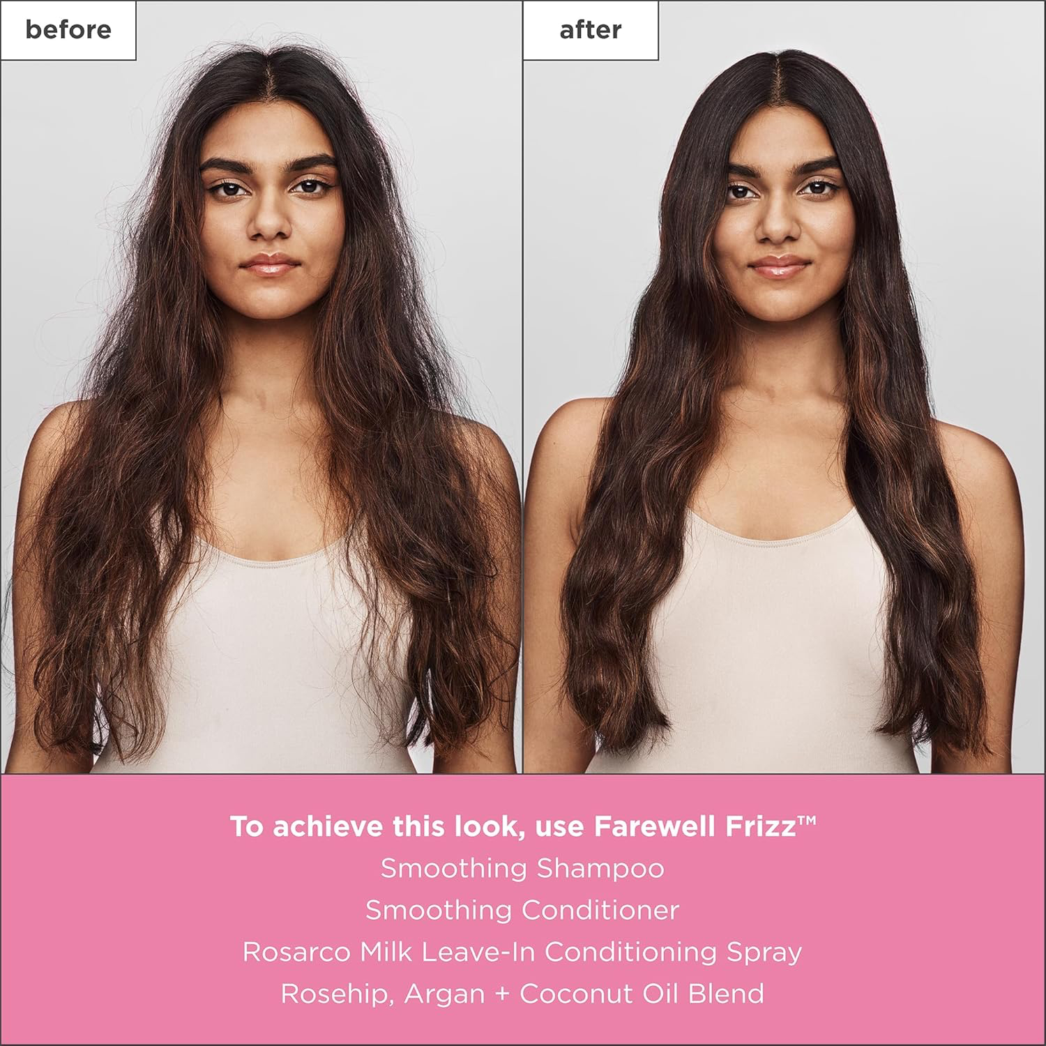 Briogeo Farewell Frizz Smoothing Shampoo, Tame Frizz and Restore Smoothness with Argan, Rosehip & Coconut Oil, Sulfate-free, Vegan, Cruelty-Free, 8 fl oz view 4