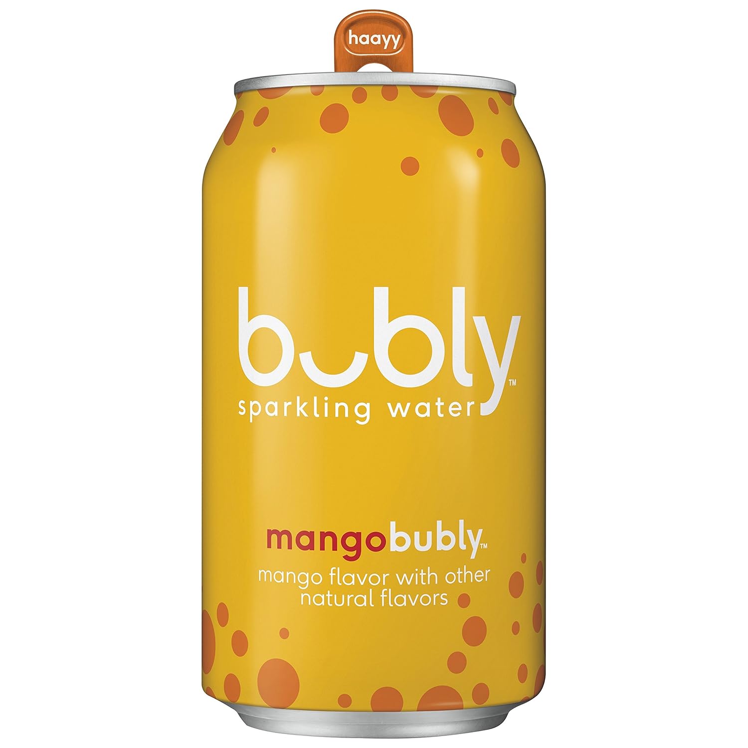 bubly Sparkling Water, Mango, 12 ounce Cans (Pack of 12) view 2