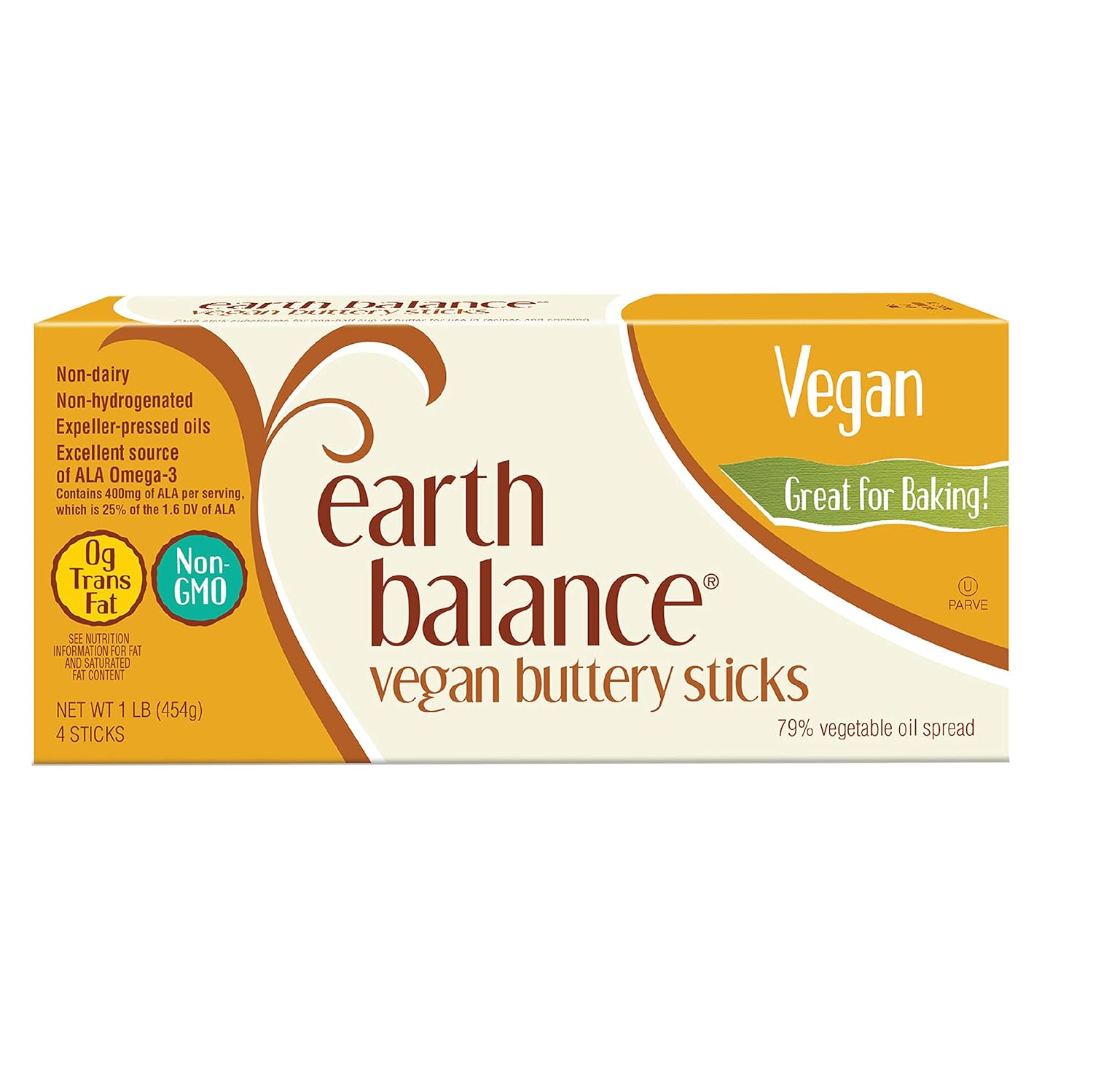 Earth Balance Vegan Buttery Sticks, 4 Sticks, 16 oz